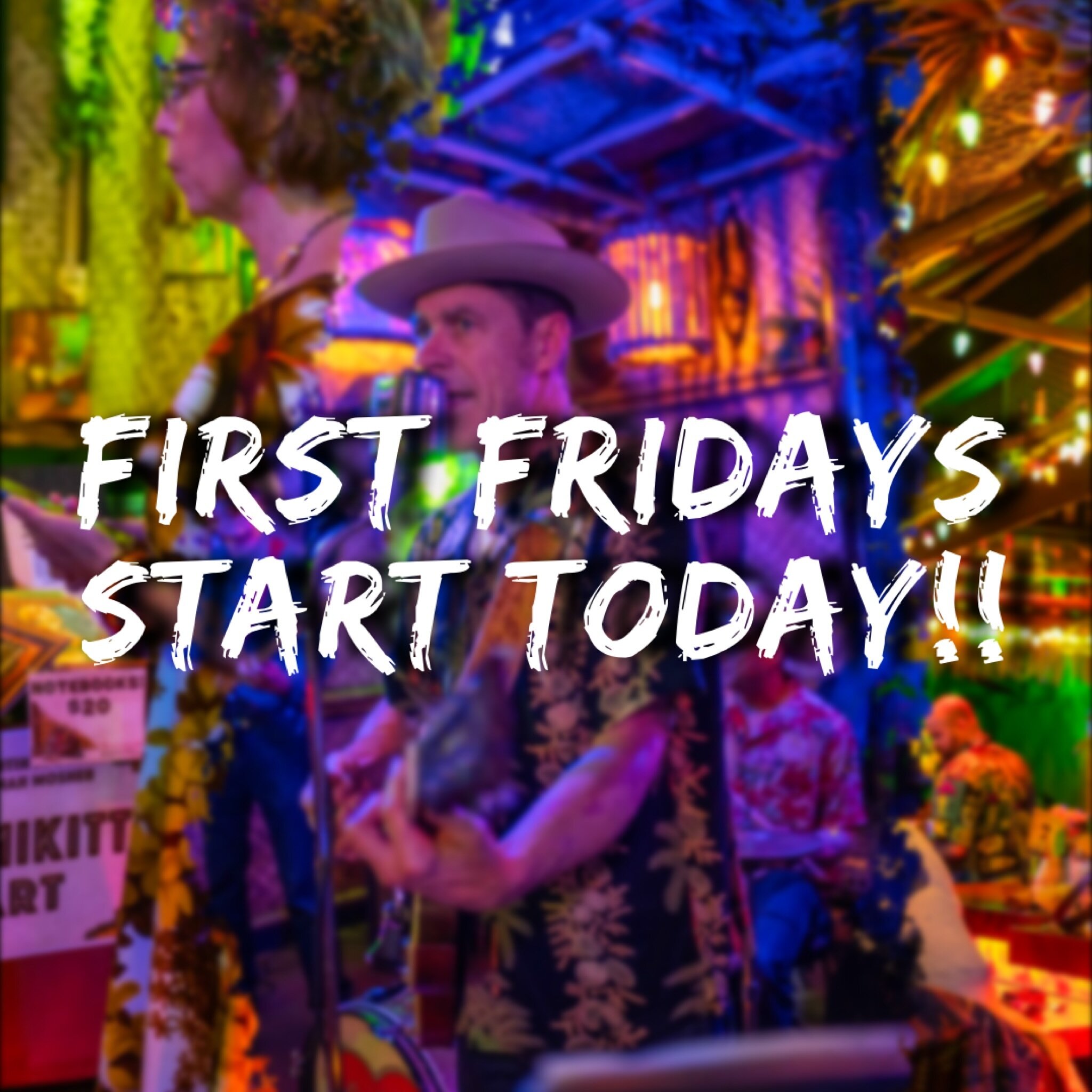 Our very first, First Friday is tonight! Please come out and enjoy some music from @jimmypsycho @djhitone45 and @deadheadrum 

We&rsquo;re so excited that we&rsquo;re going to be throwing a party every first Friday of the month and we can&rsquo;t wai