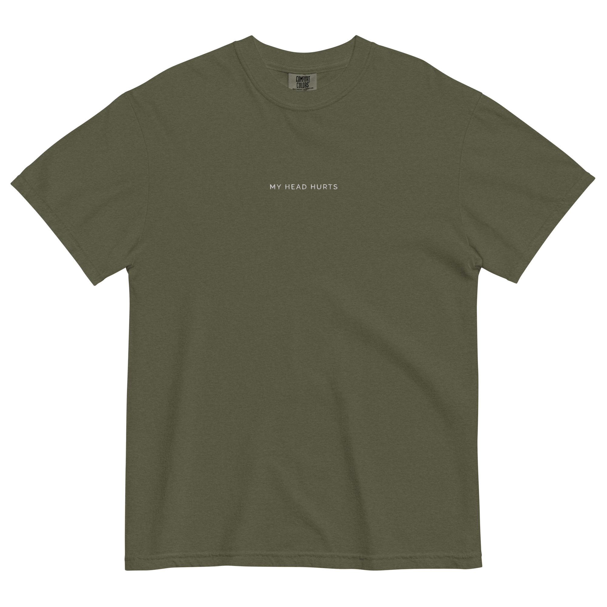 My Head Hurts Embroidered Tee