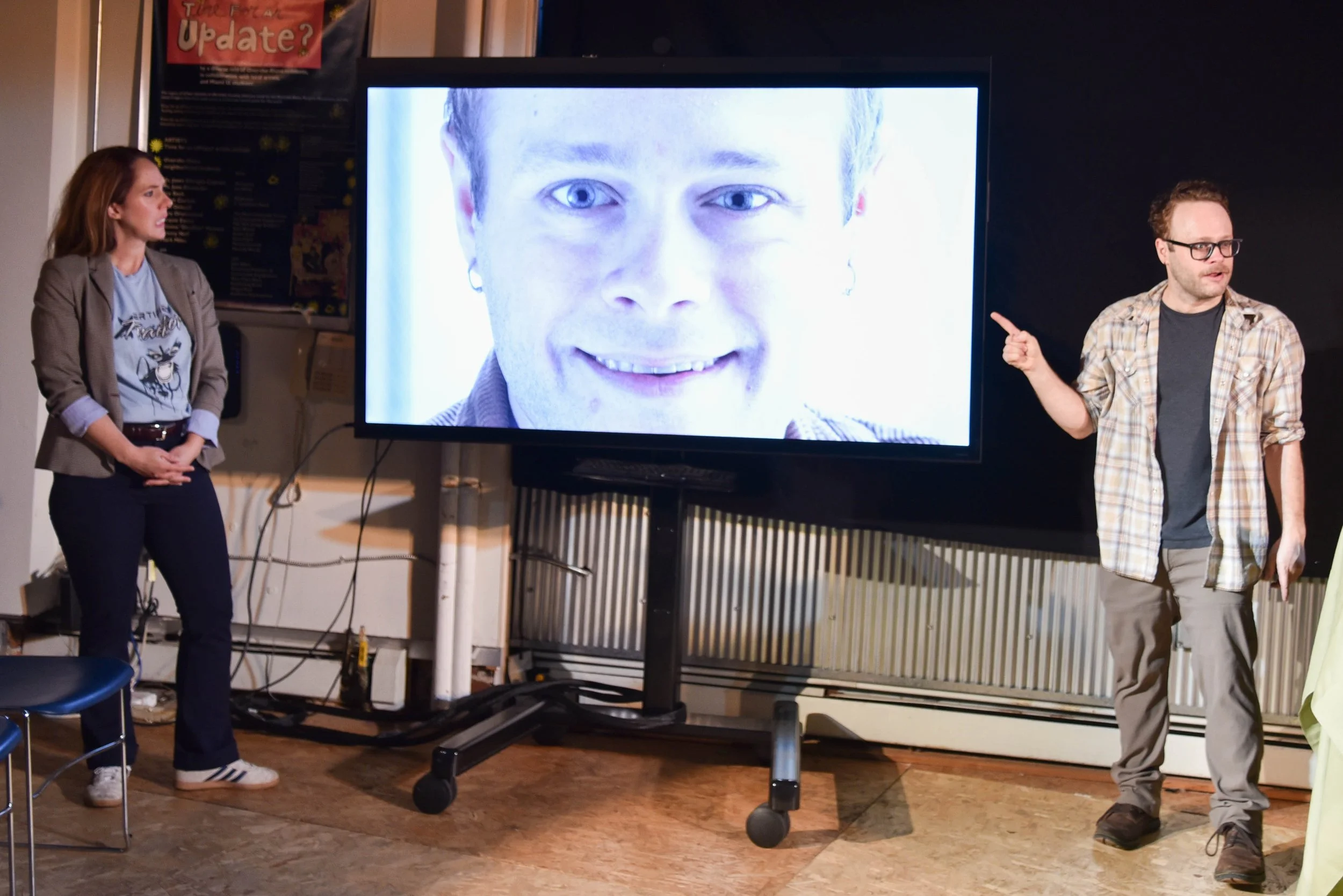 Ben proves that photography is not great. (Photo by Jeff Burkle)