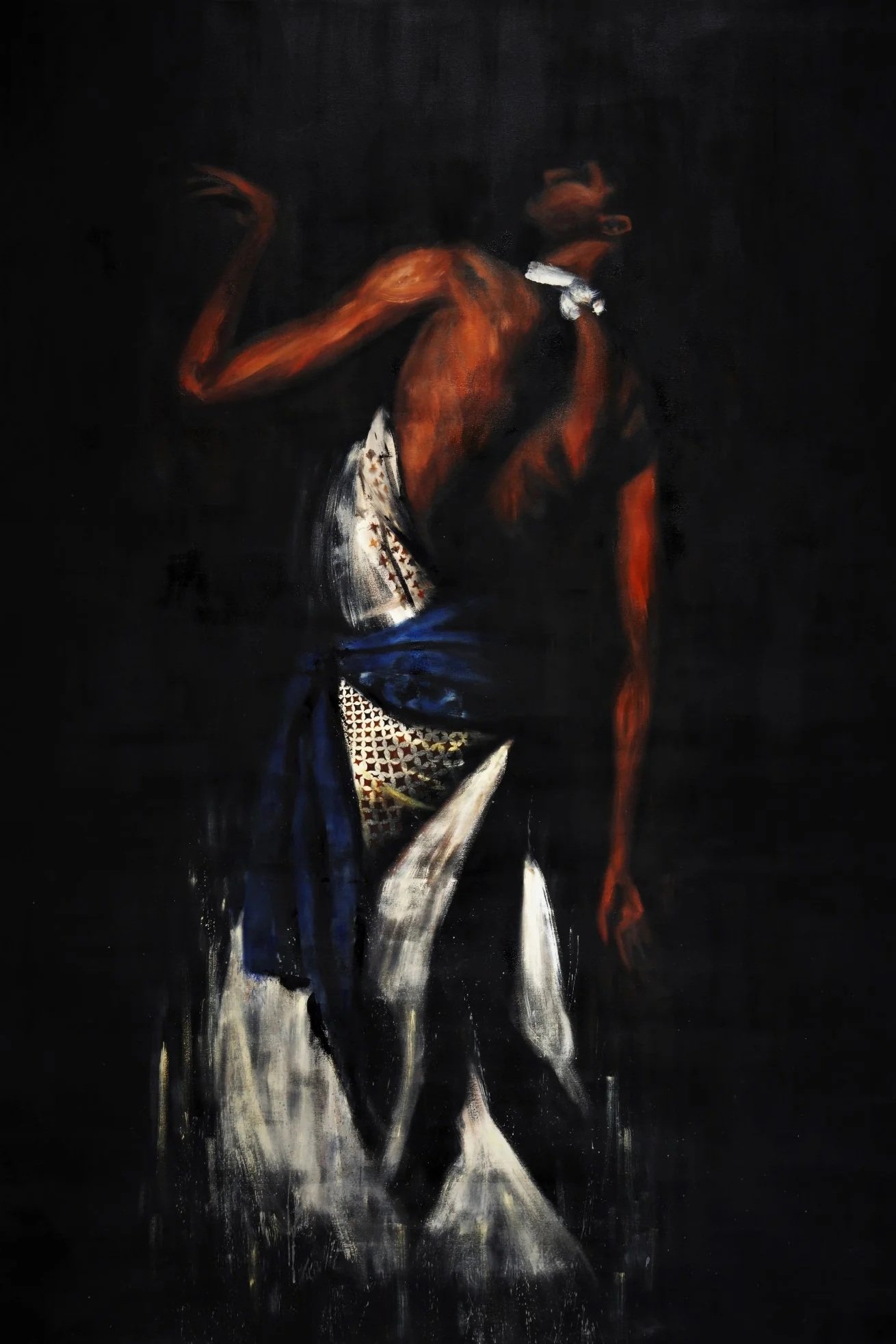 Dance of Defiance. 150 x 200 centimetres. Oil on canvas. 2019.