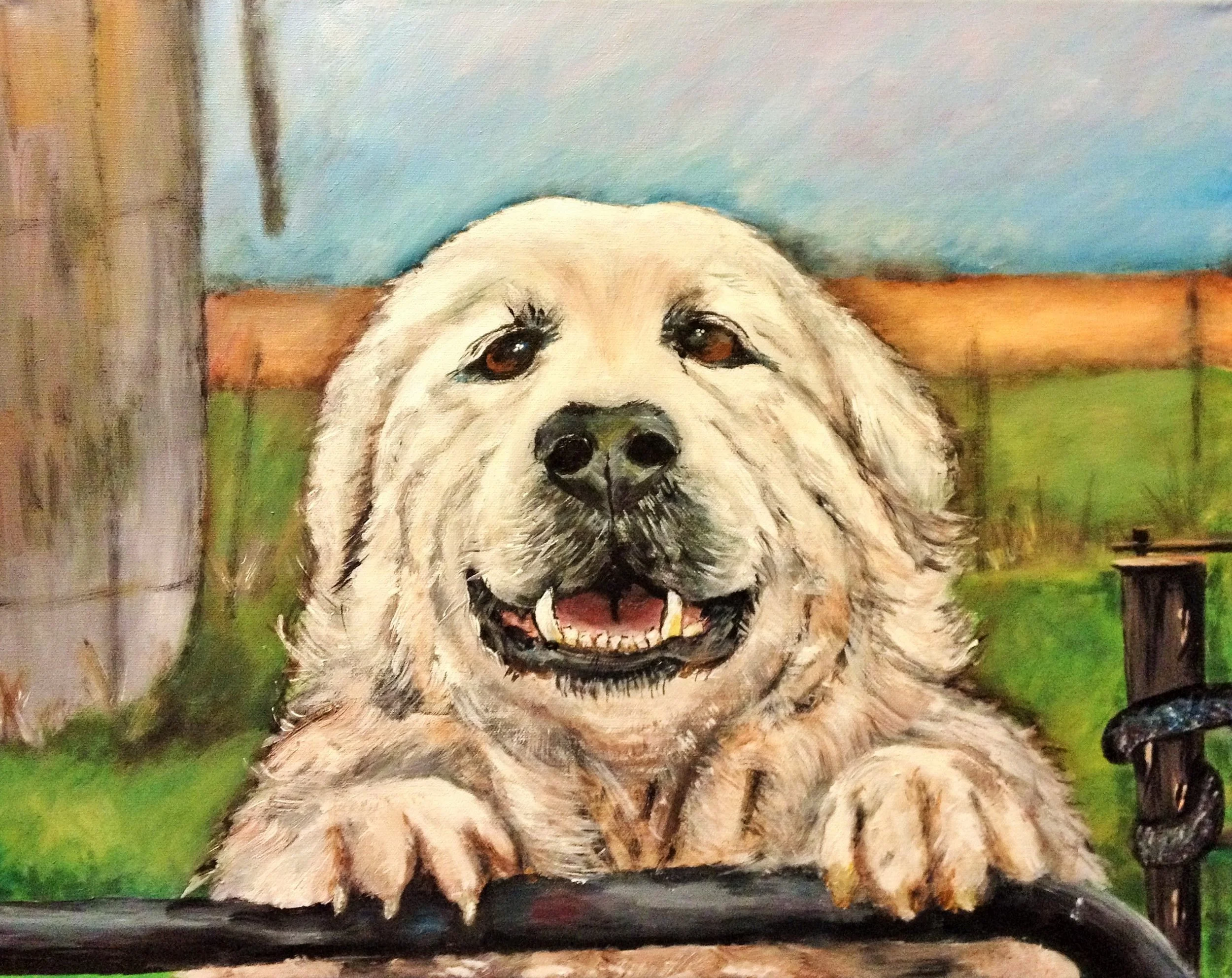 For my daughter; Shalome... Peace... her dog that helped her get through a tough time