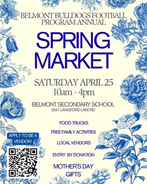 Belmont Bulldogs Football Program Annual Spring Market