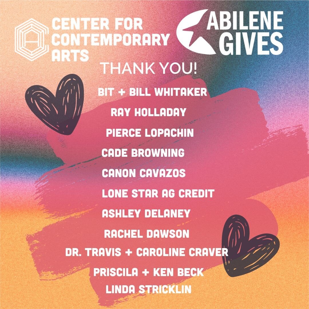 Big, big thanks to our donors who gave after work!