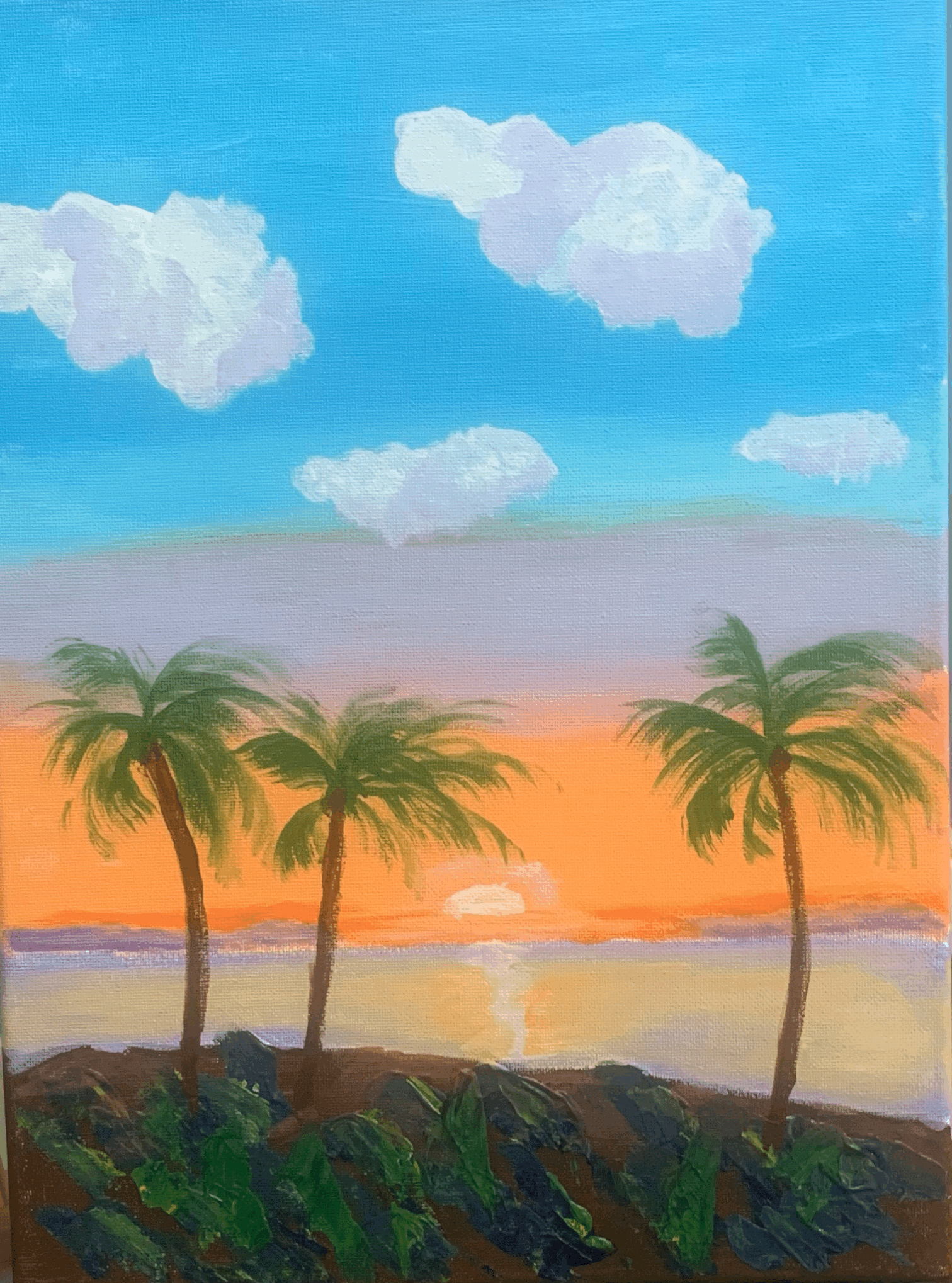 Palm Tree Sunset