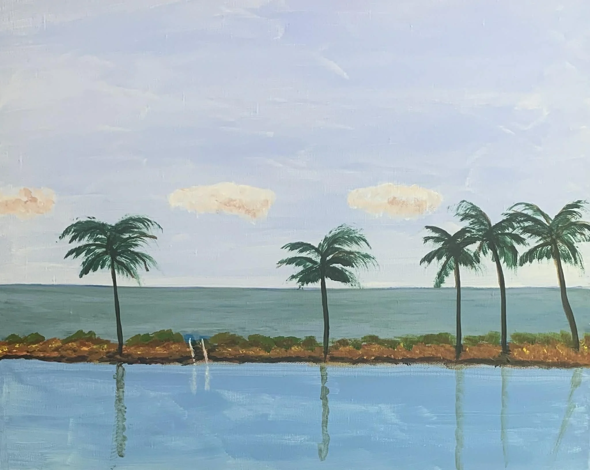 Strand Rockpool, Townsville  40.5 x 50.5 cm