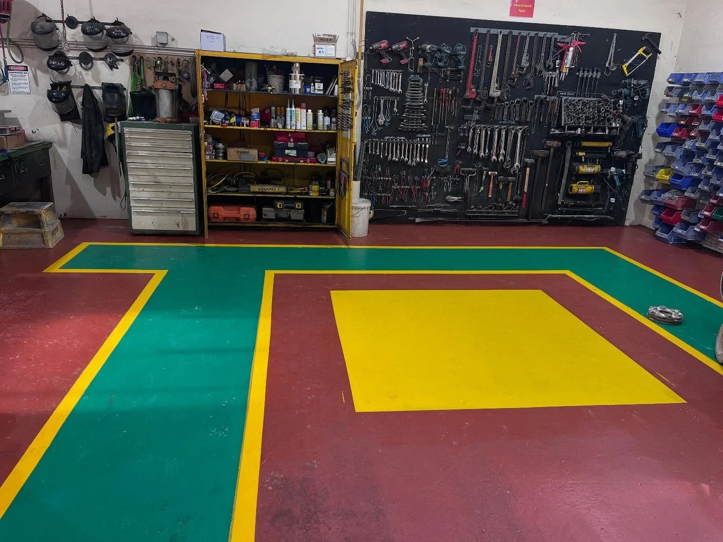 Tackling this workshop refurb at the Port of Newcastle