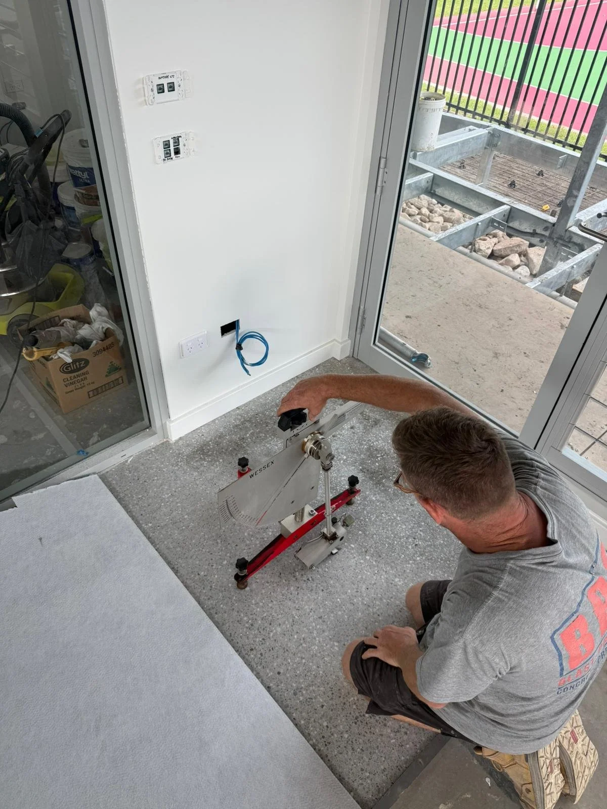 Commercial Floor Slip Testing