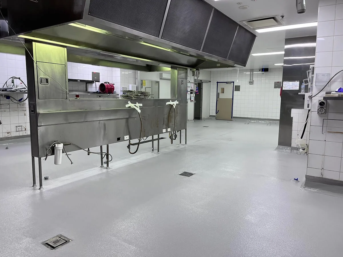 Commercial Kitchen Epoxy Floor