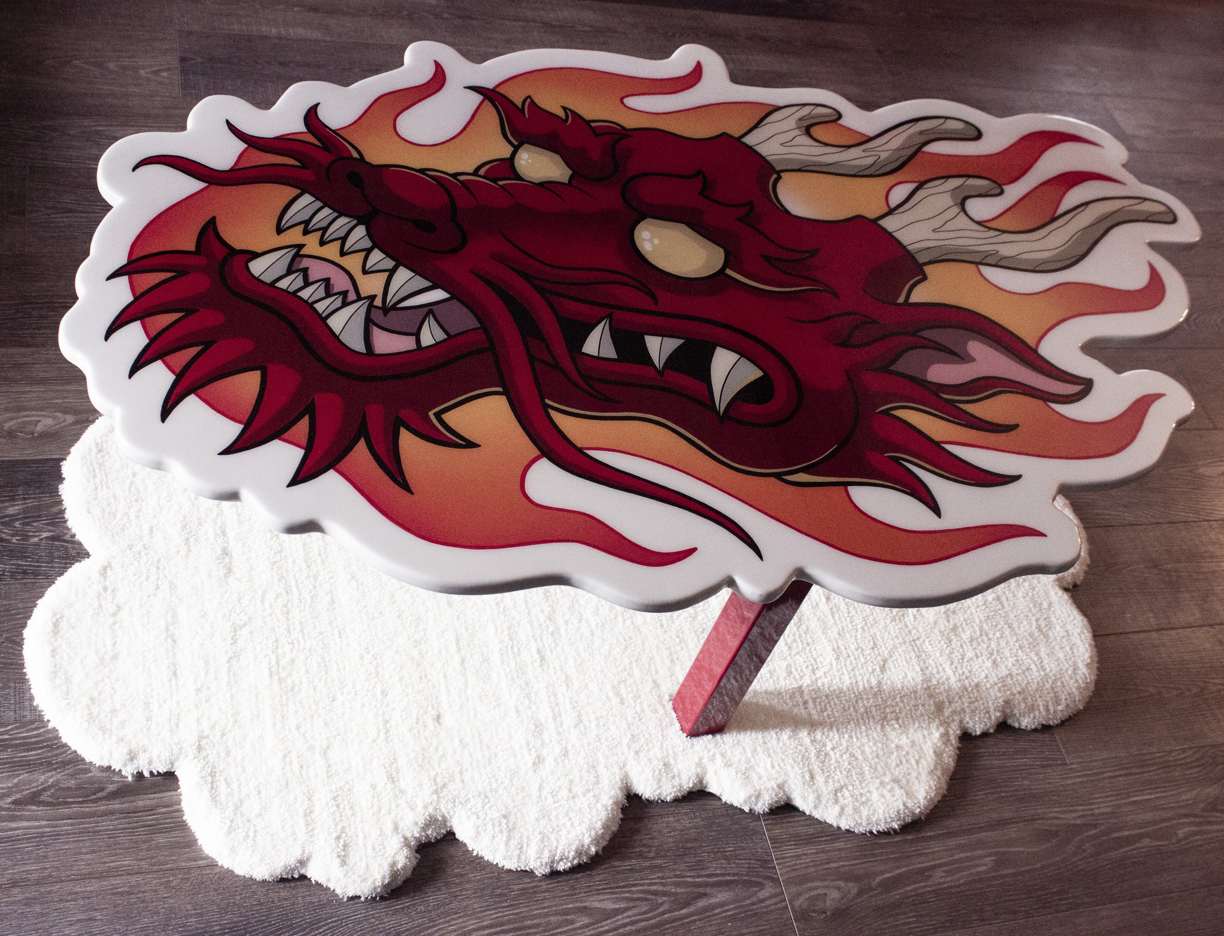 Japanese Dragon Coffee Table
