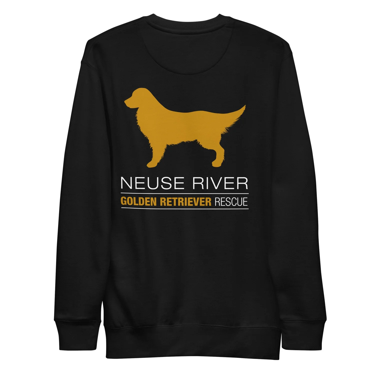 Crewneck Sweatshirt — Neuse River Golden Retriever Rescue