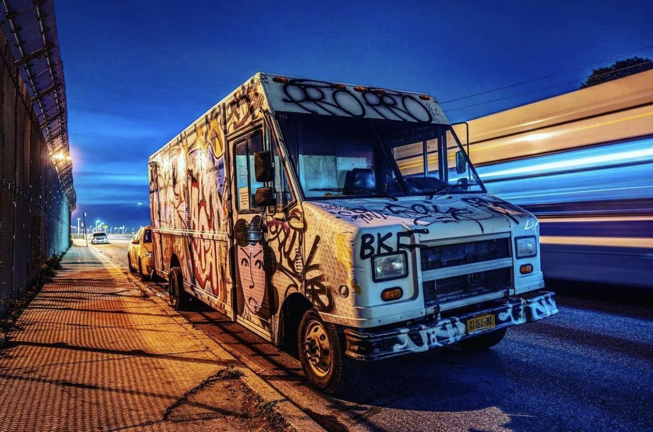 Random van in Brooklyn