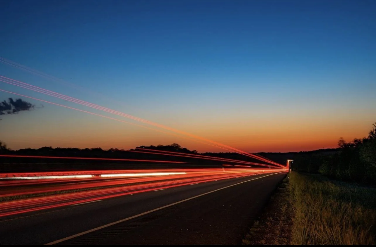 Sunsets and long exposures by the highway