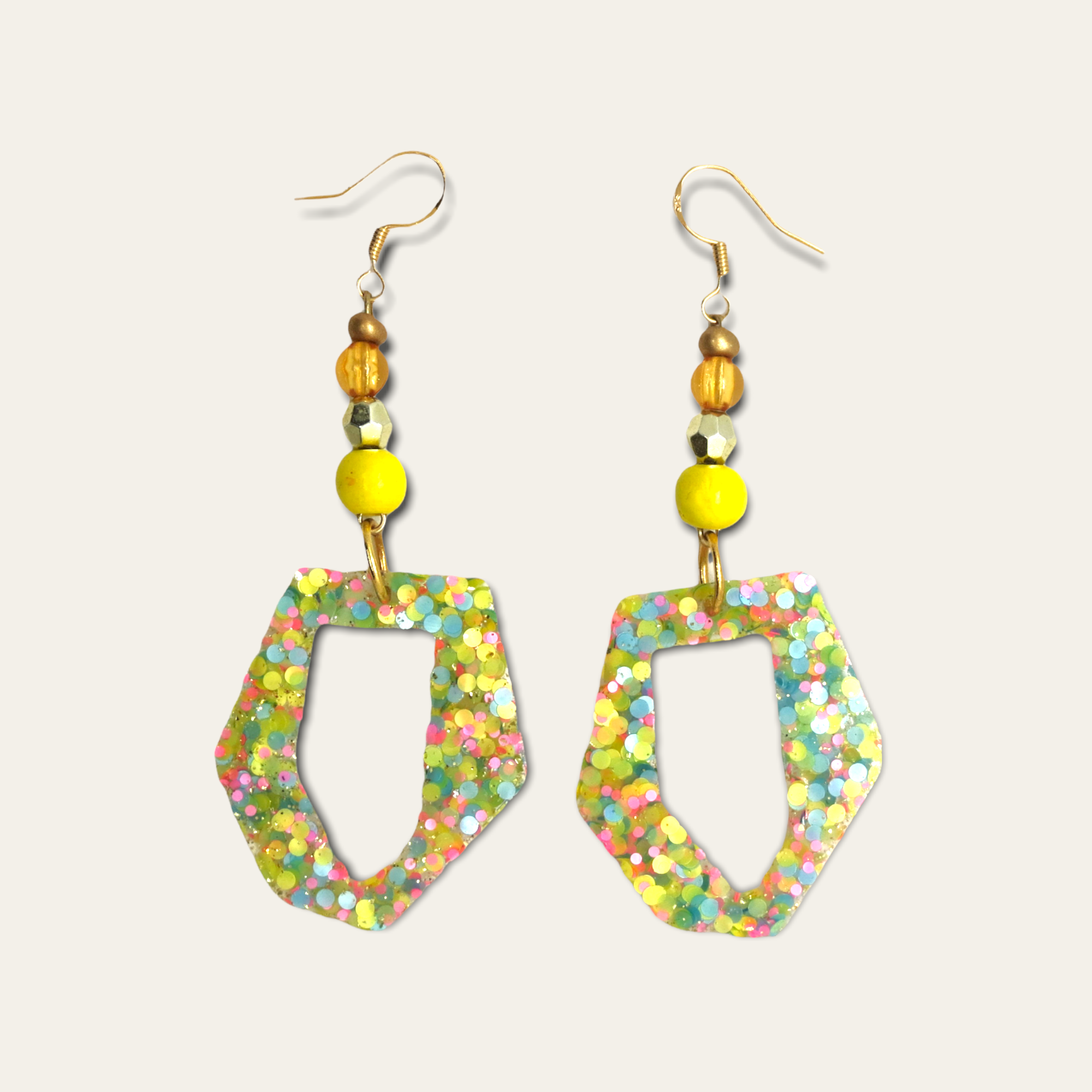 Kinda Loopy Confetti Hoops