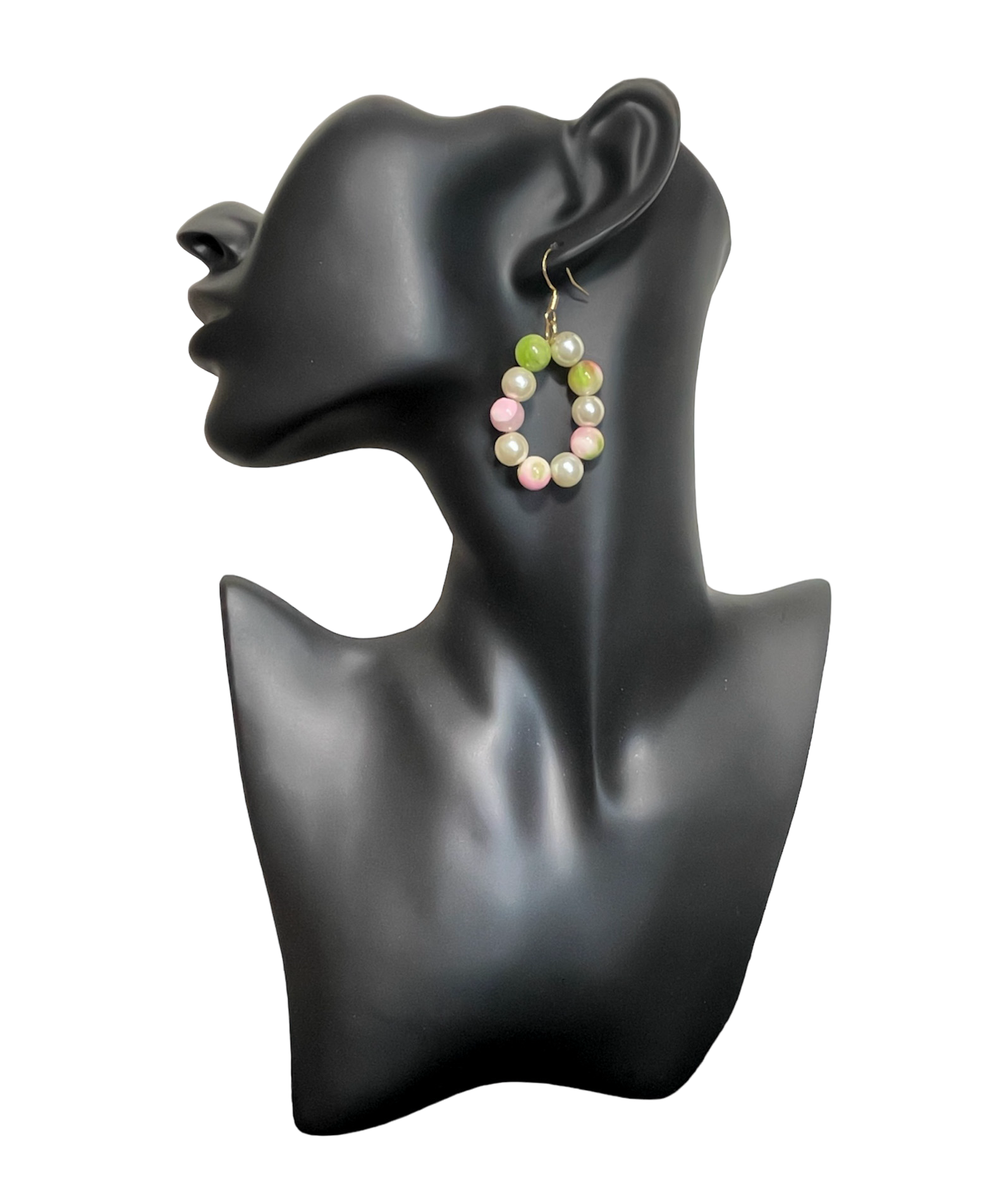 Pink N Green Pastel Dream Earrings