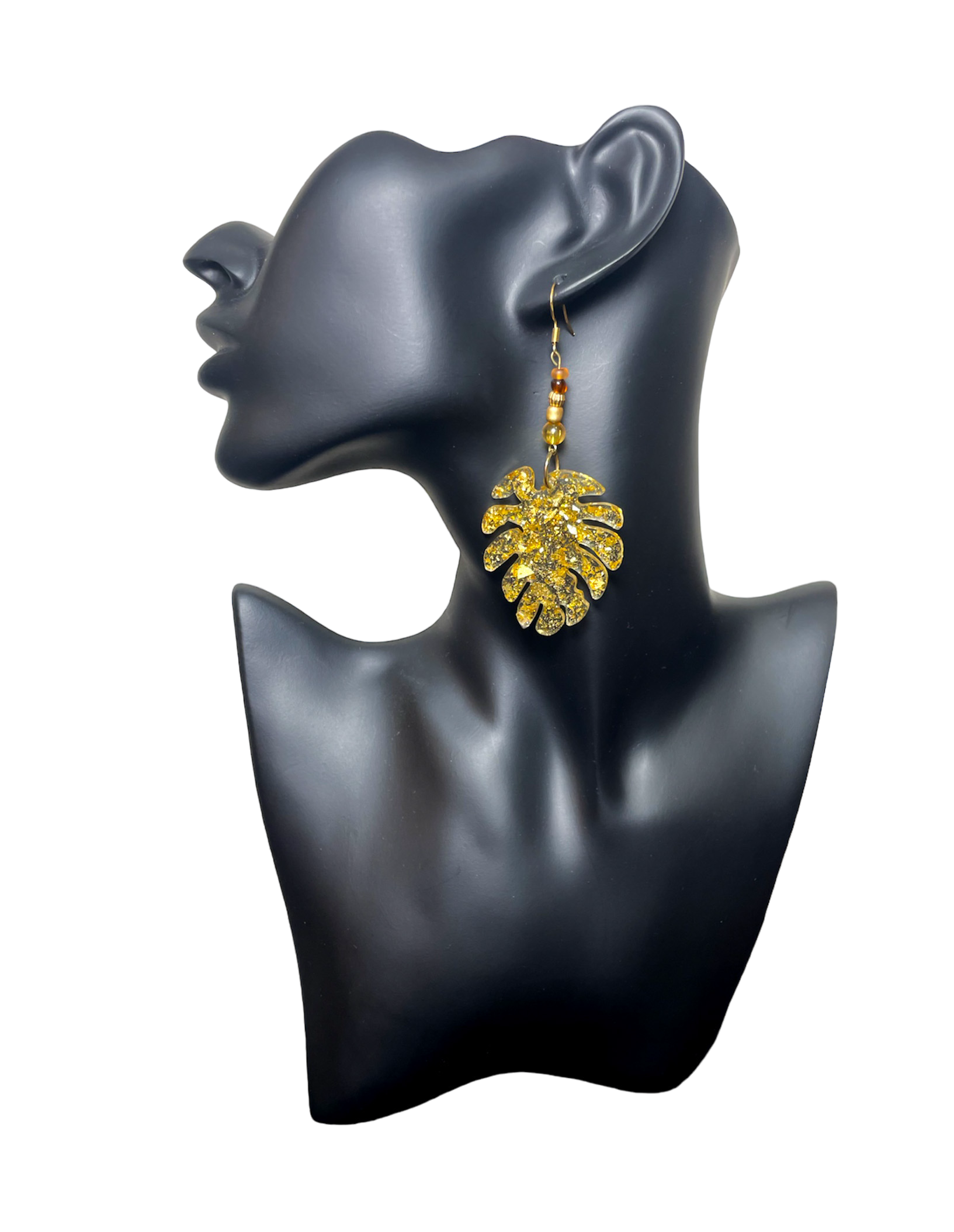 Tropic-Leafy Earrings