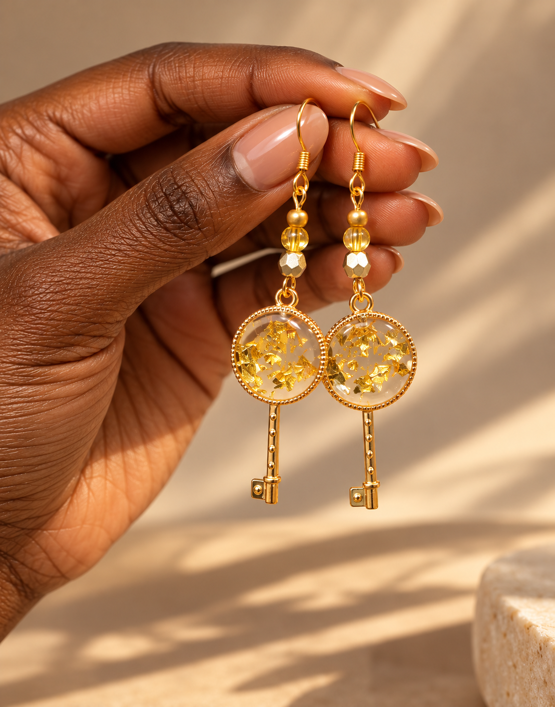 Key 2 My Heart Earrings