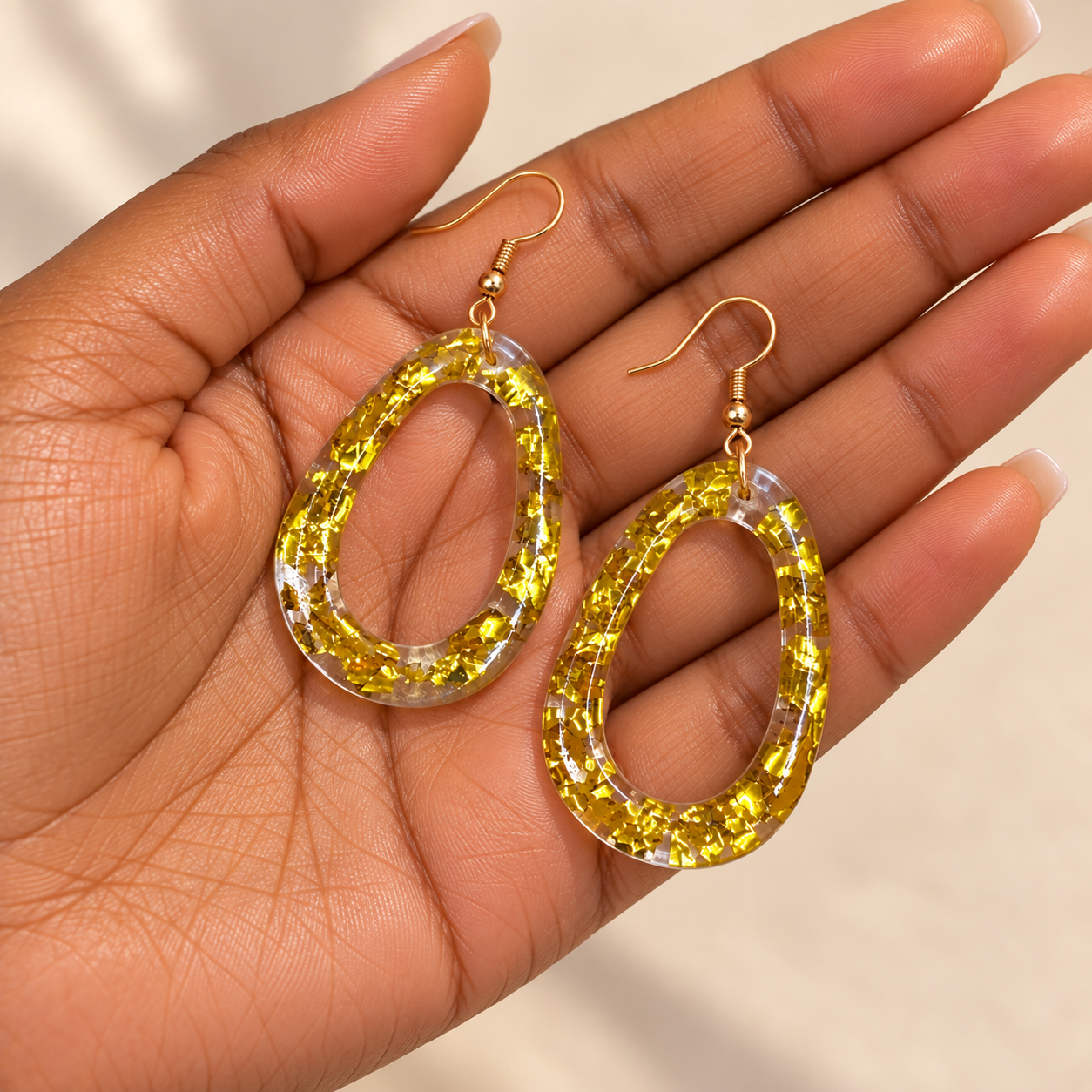 Don't Flake Gold Hoops