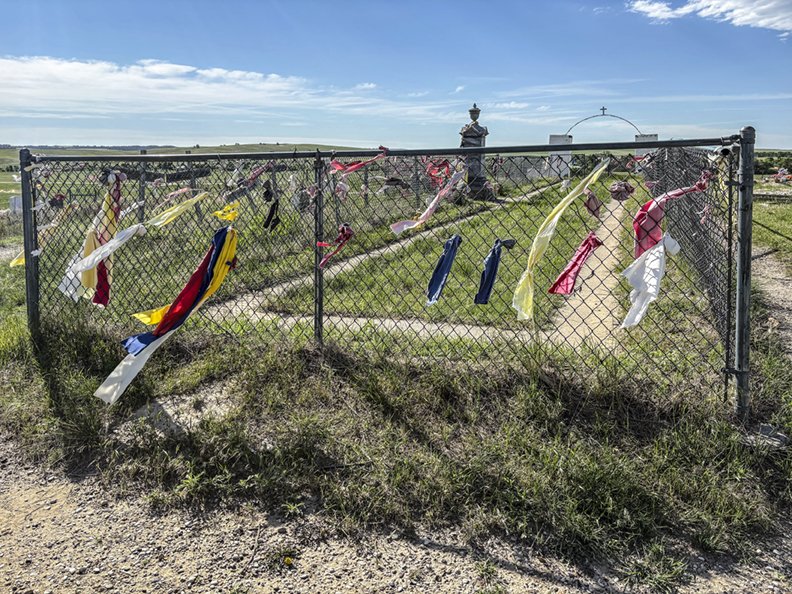 Mass grave at Wounded Knee, South Dakota, 2026