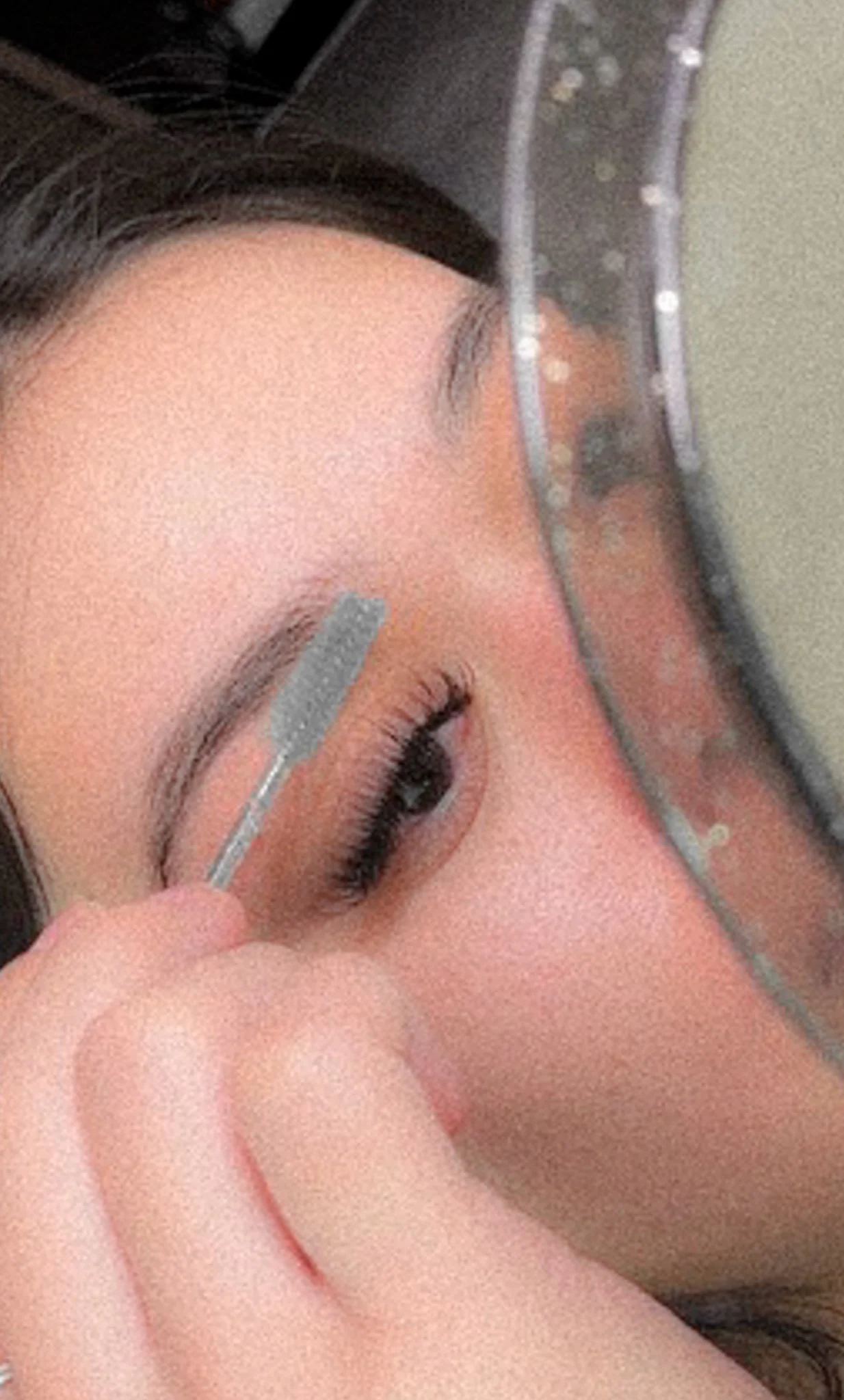 Custom lash extension set at Crush Parlor in North Richland Hills, TX