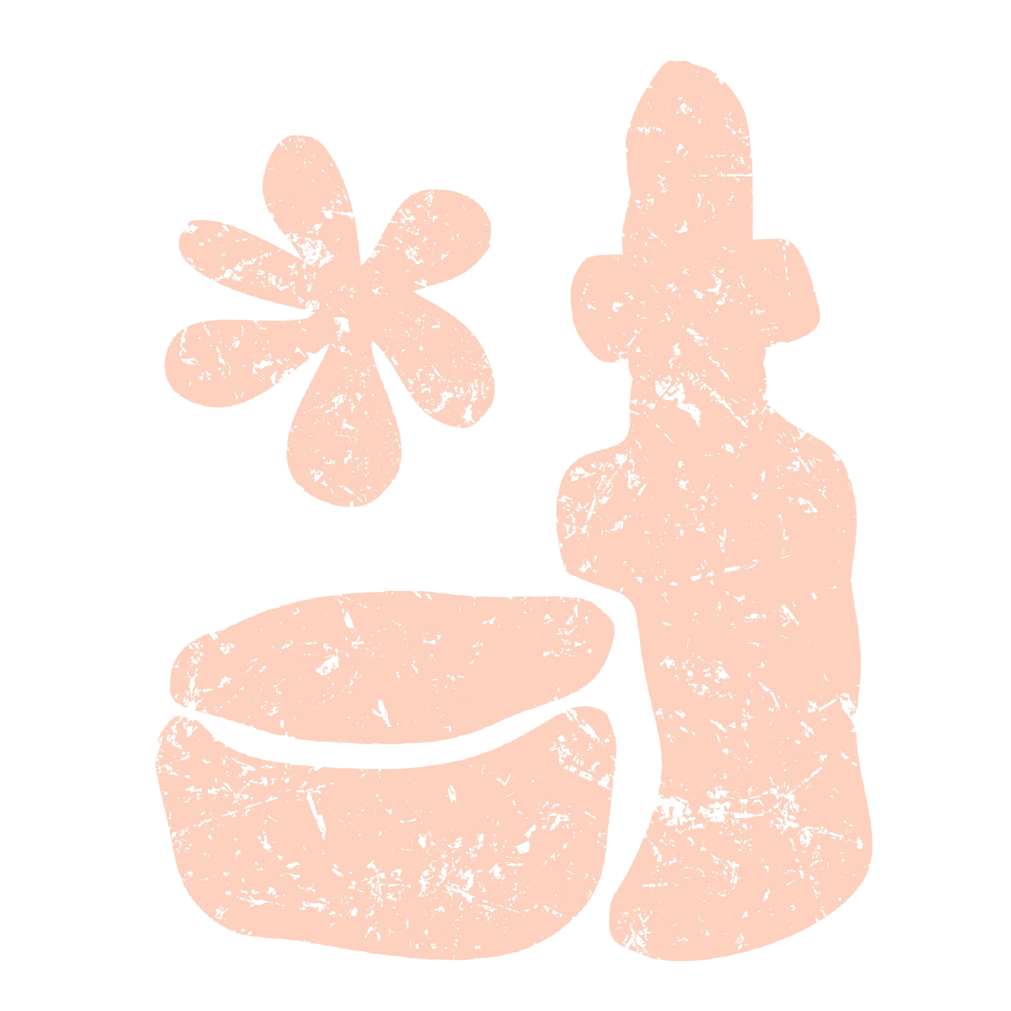 Crush Parlor beauty salon facials graphic.