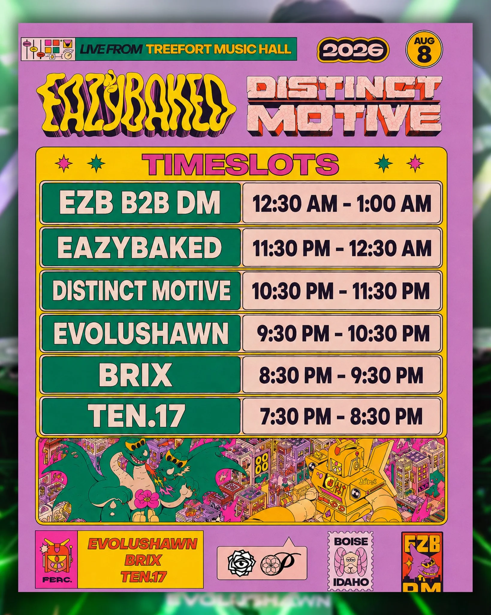 EVOLUSHAWN FEATURED COLLAGE 8 - set times (8.8.26).jpg