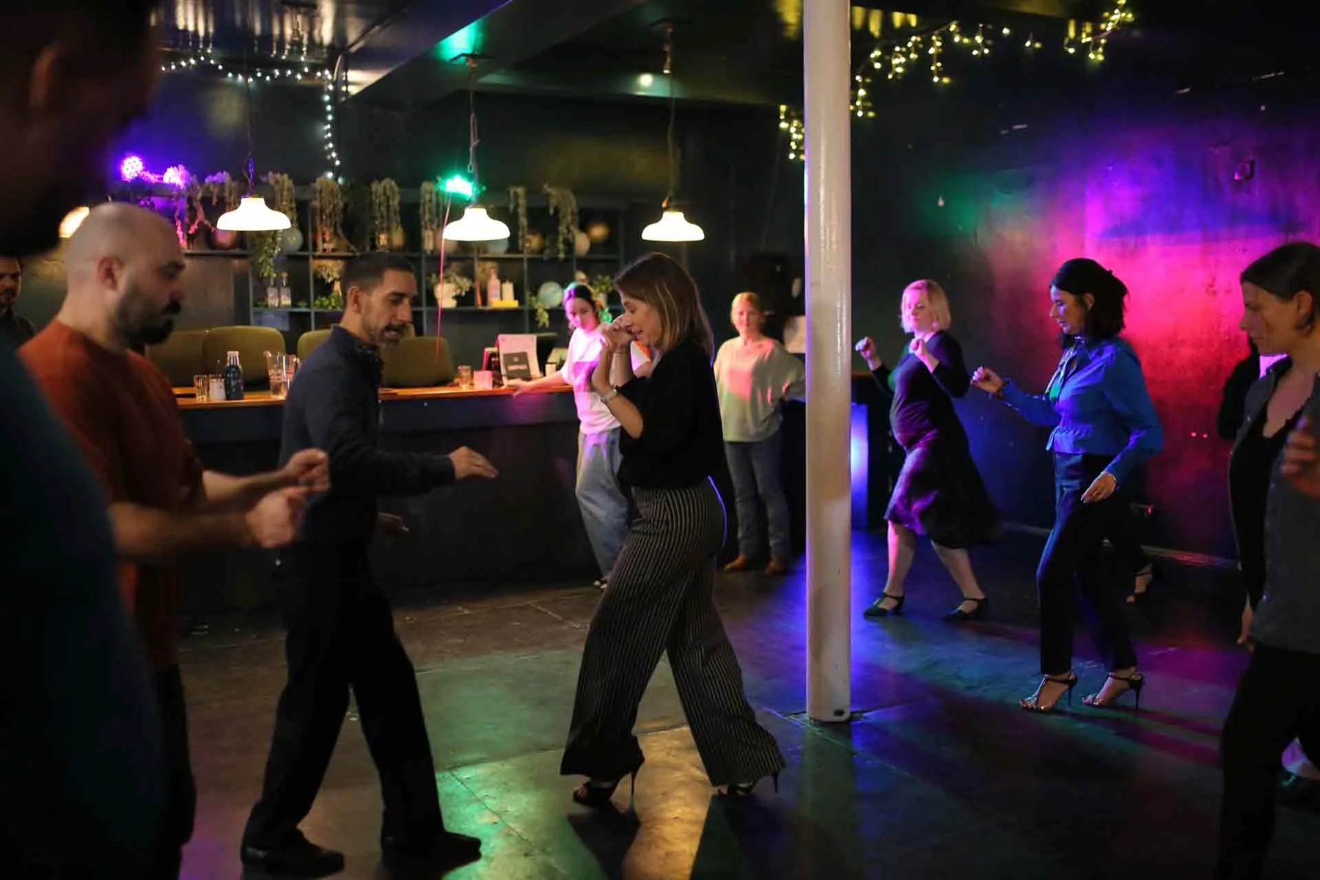 Juan Martin Cararra and Stefania Colina class at Tango 178 London Tango Classes  