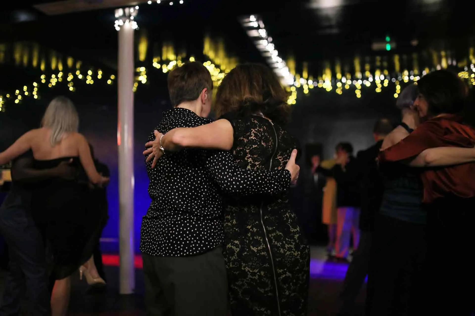 Bianca and Wendy dancing @ Tango 178 London Tango Classes @ The New Cross House, a dance night running every Sunday in South London