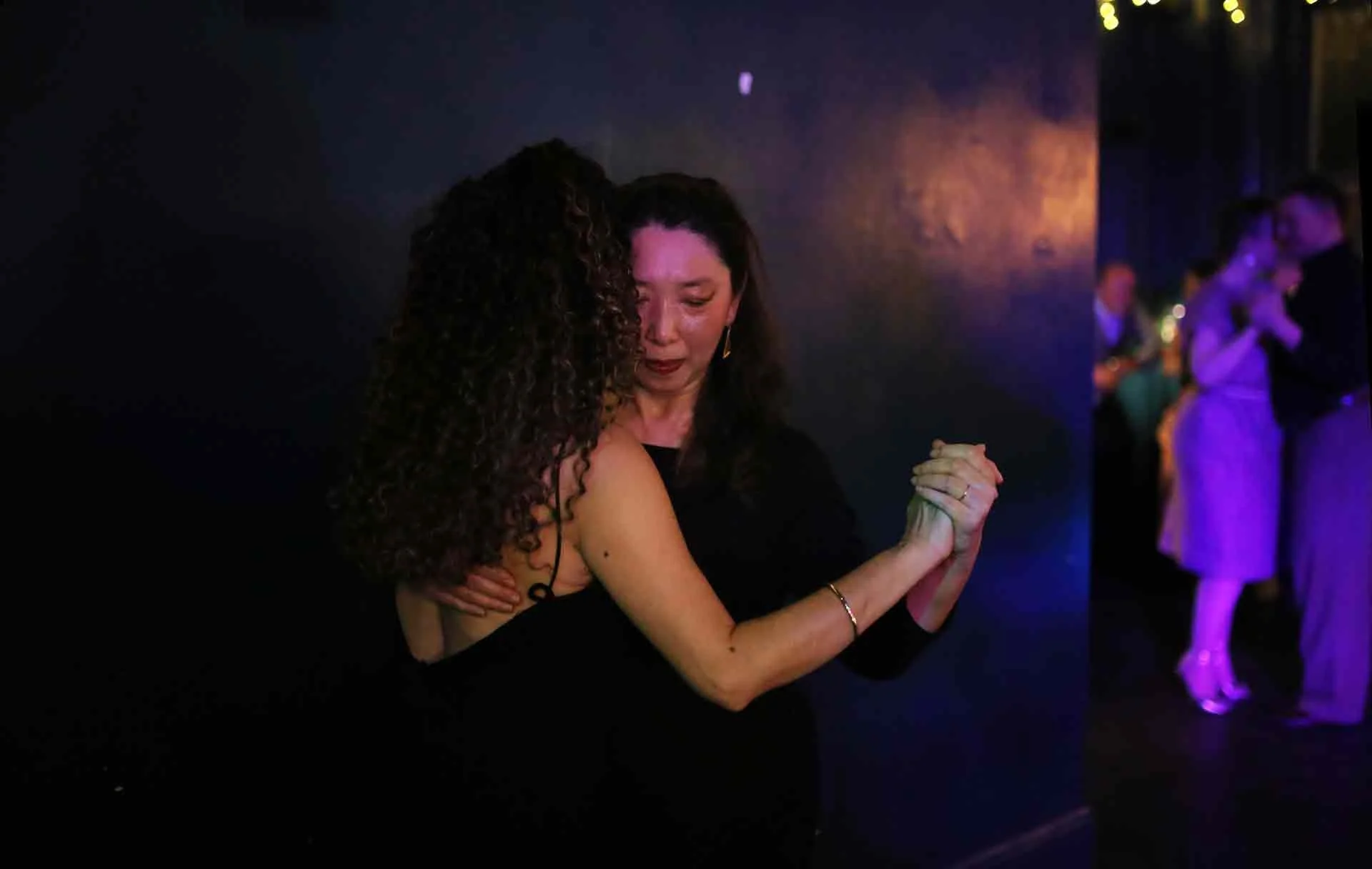 Mei and Jamile Dancing in Tango 178 @ The New Cross House South London running every Sunday Classes and Social dance 