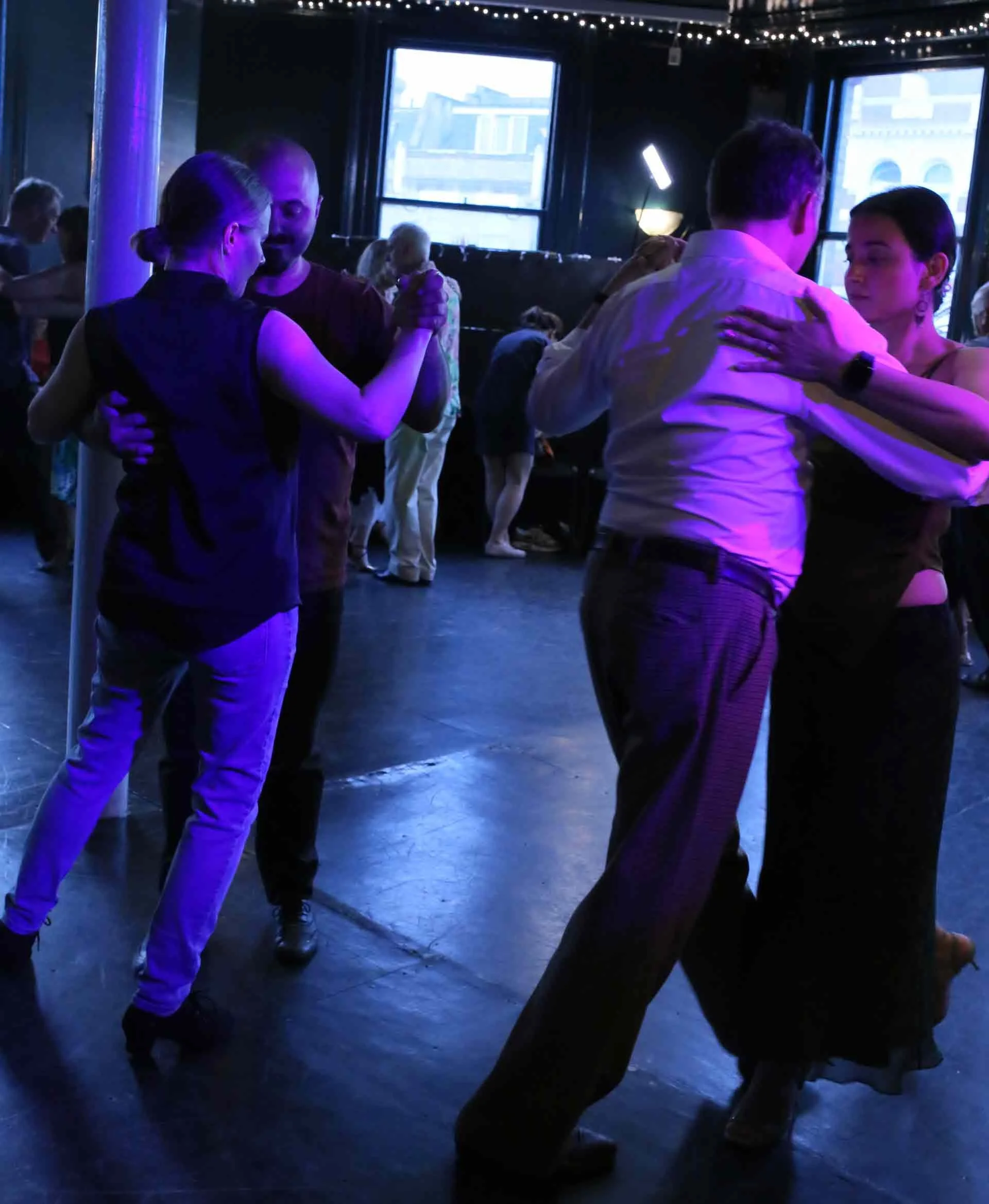 Andrea and Sever In Tango 178 dancing in a lovely club running every Sunday in South London where you can bring a new friend Free every week!