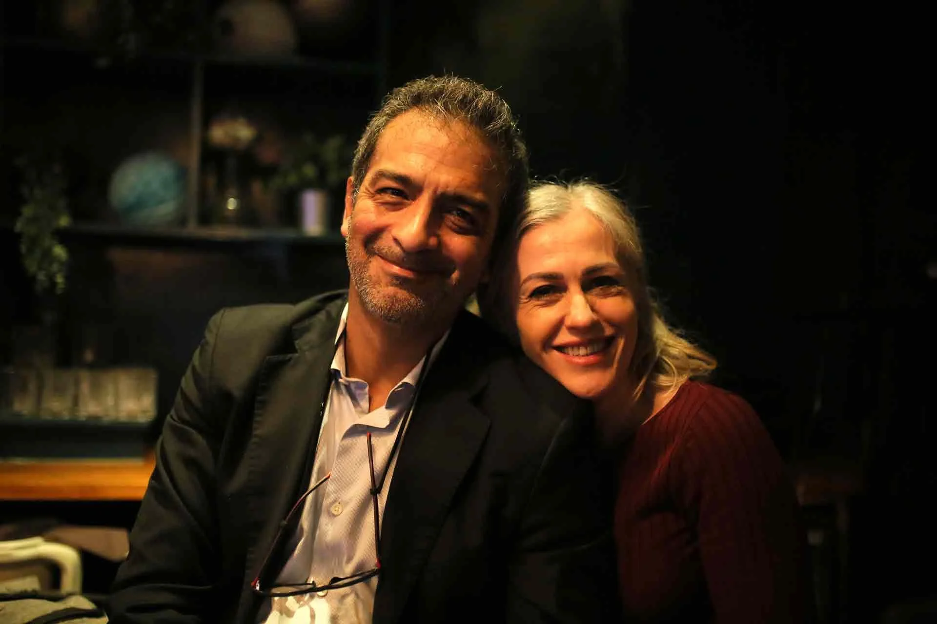 Our Great TDJ Carlitos Carlos Cuzme and Simonetta Rigo on the evening when Juan Martin Cararra and Stefania Colina performing at Tango 178 London Tango Classes  