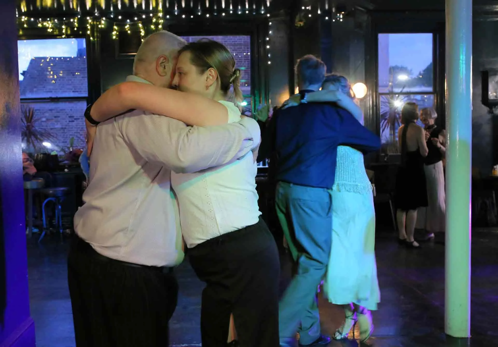 Paul and Natalia in Tango178 London tango Classes New Cross House dancing every Sunday Bring a friend new to 178 Free 