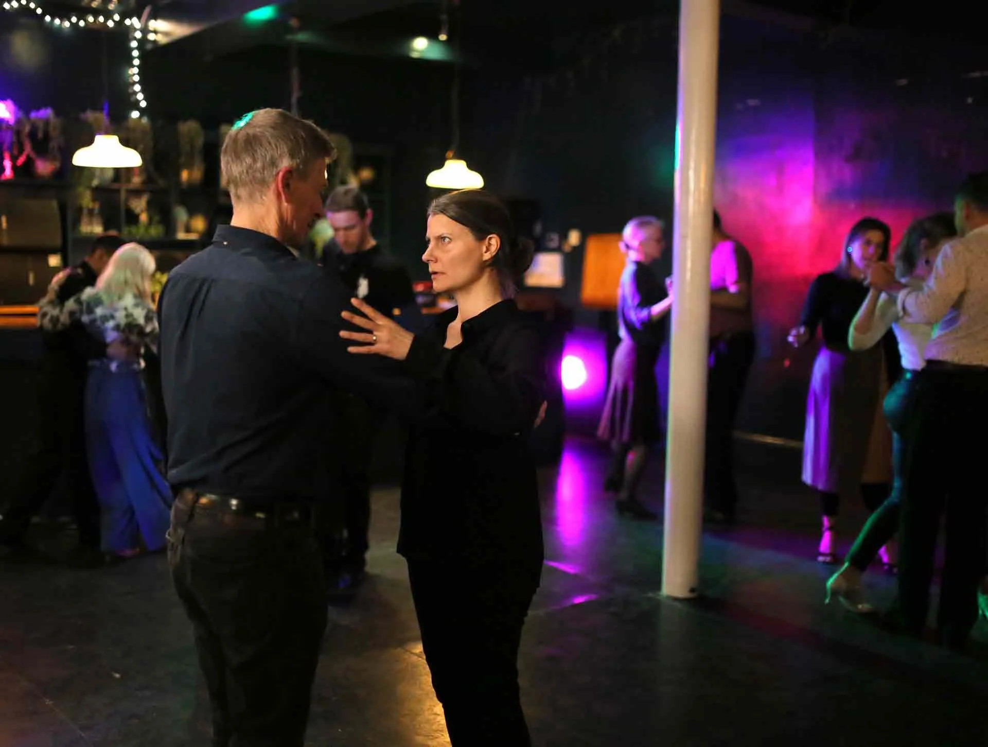 David and Andrea with Juan Martin Cararra and Stefania Colina at Tango 178 London Tango Classes  