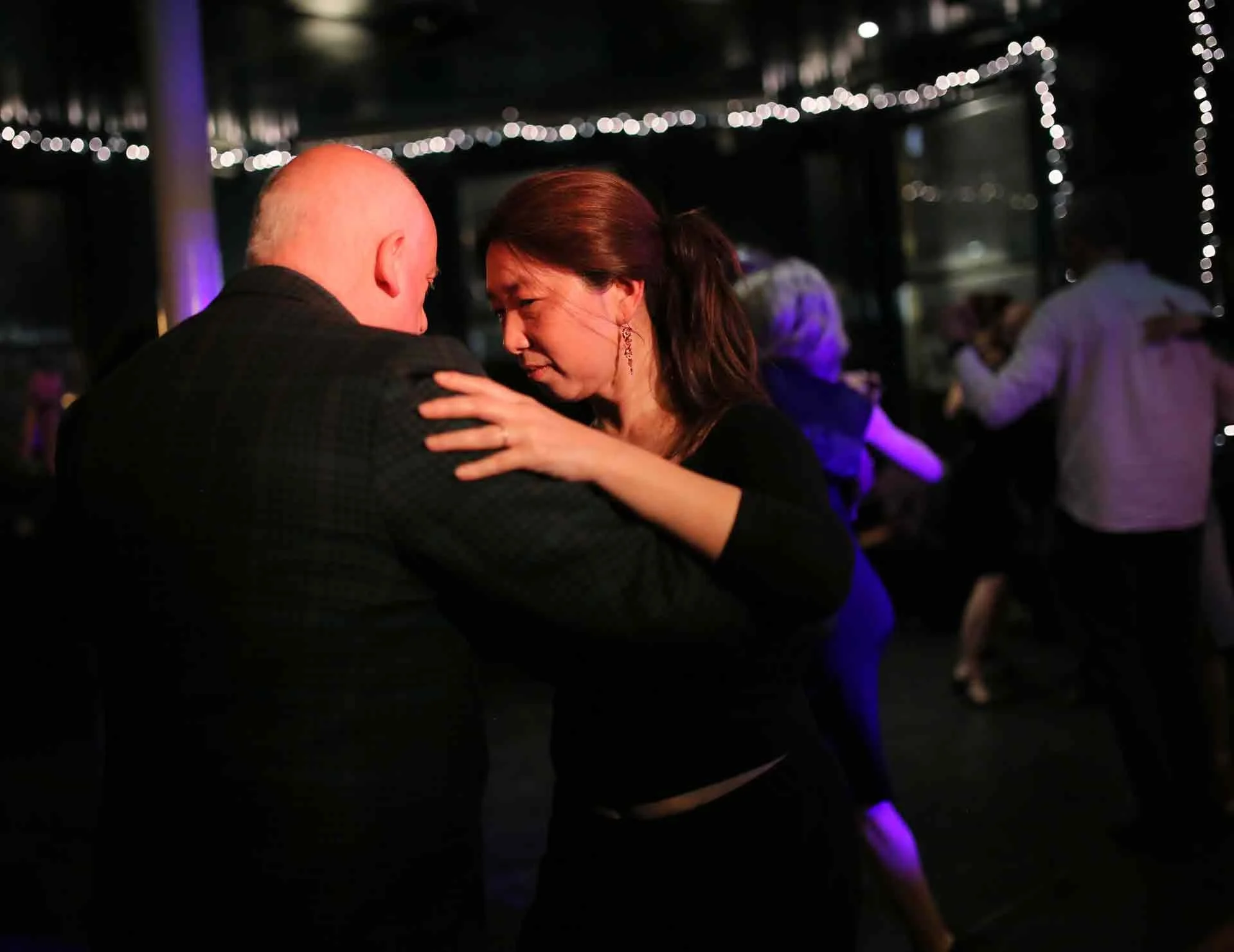 Clive and Mei Dancing in Tango 178 London Tango Classes in The New Cross House Pub