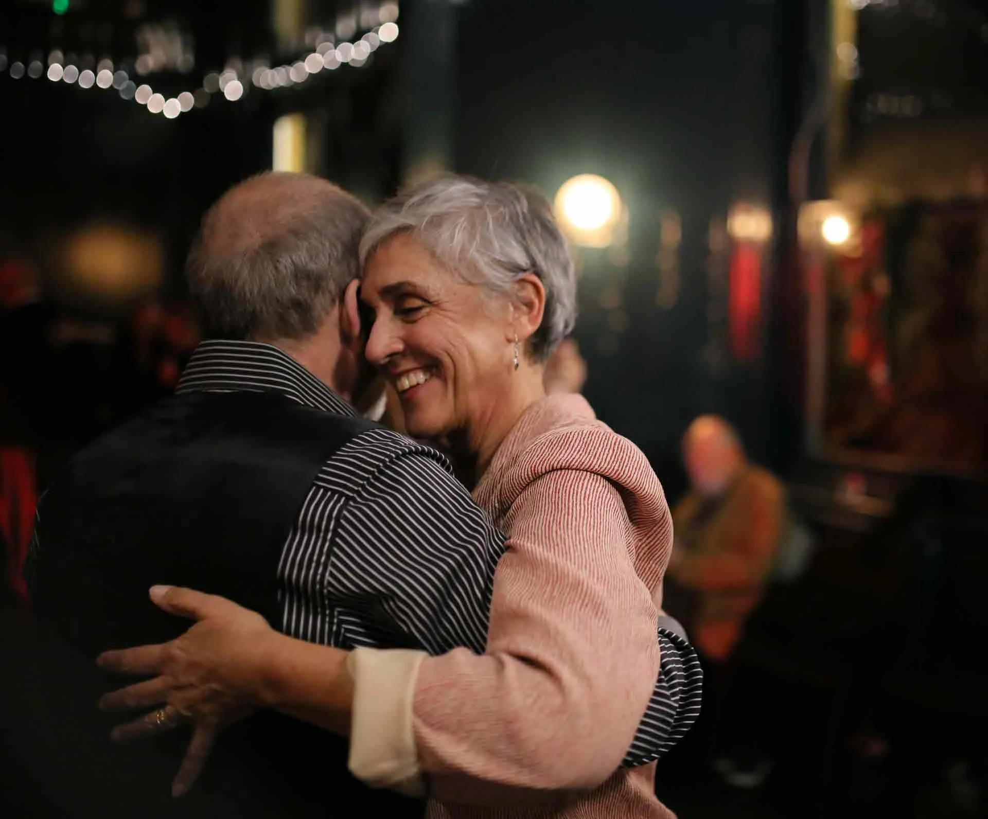 Clive and Kamlesh  enjoying themselves in Tango 178 London tango classes The New Cross House on a Sunday night