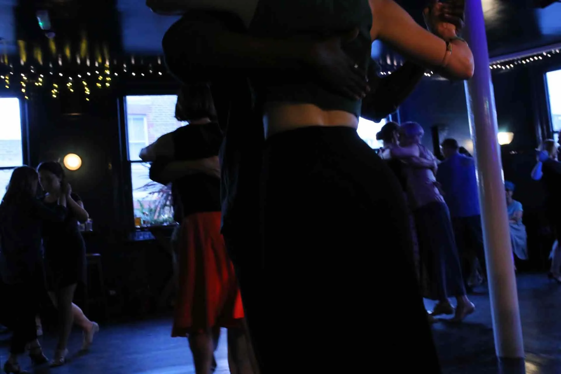 Emily In Tango 178 dancing in a lovely club running every Sunday in South London where you can bring a new friend Free every week!