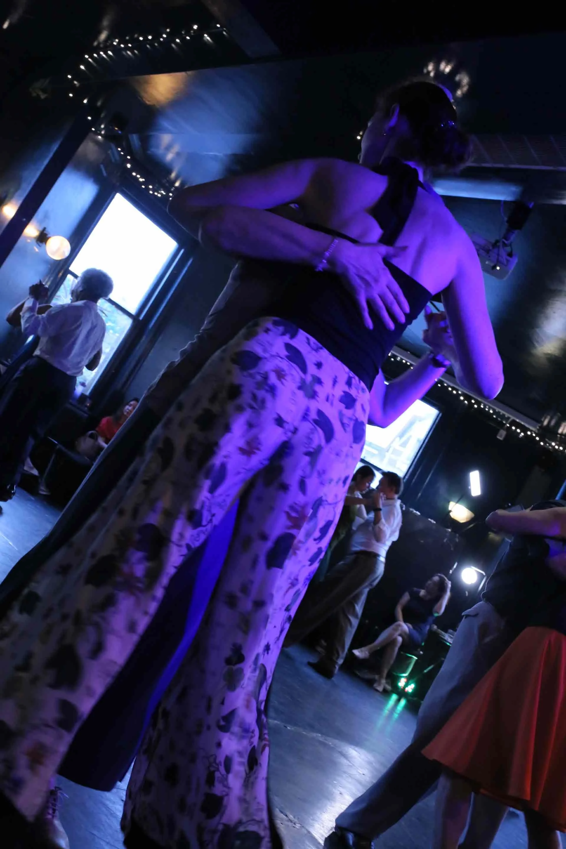 Fiona In Tango 178 dancing in a lovely club running every Sunday in South London where you can bring a new friend Free every week!
