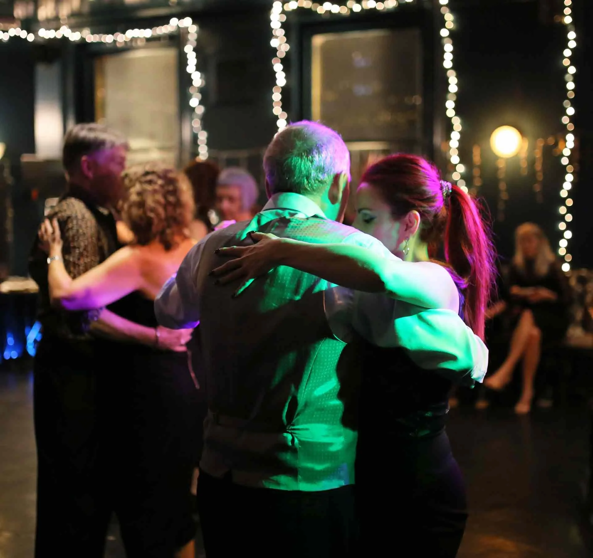 Clive and Rea dancing in Tango 178 @ The New Cross House South London running every Sunday Classes and Social dance 