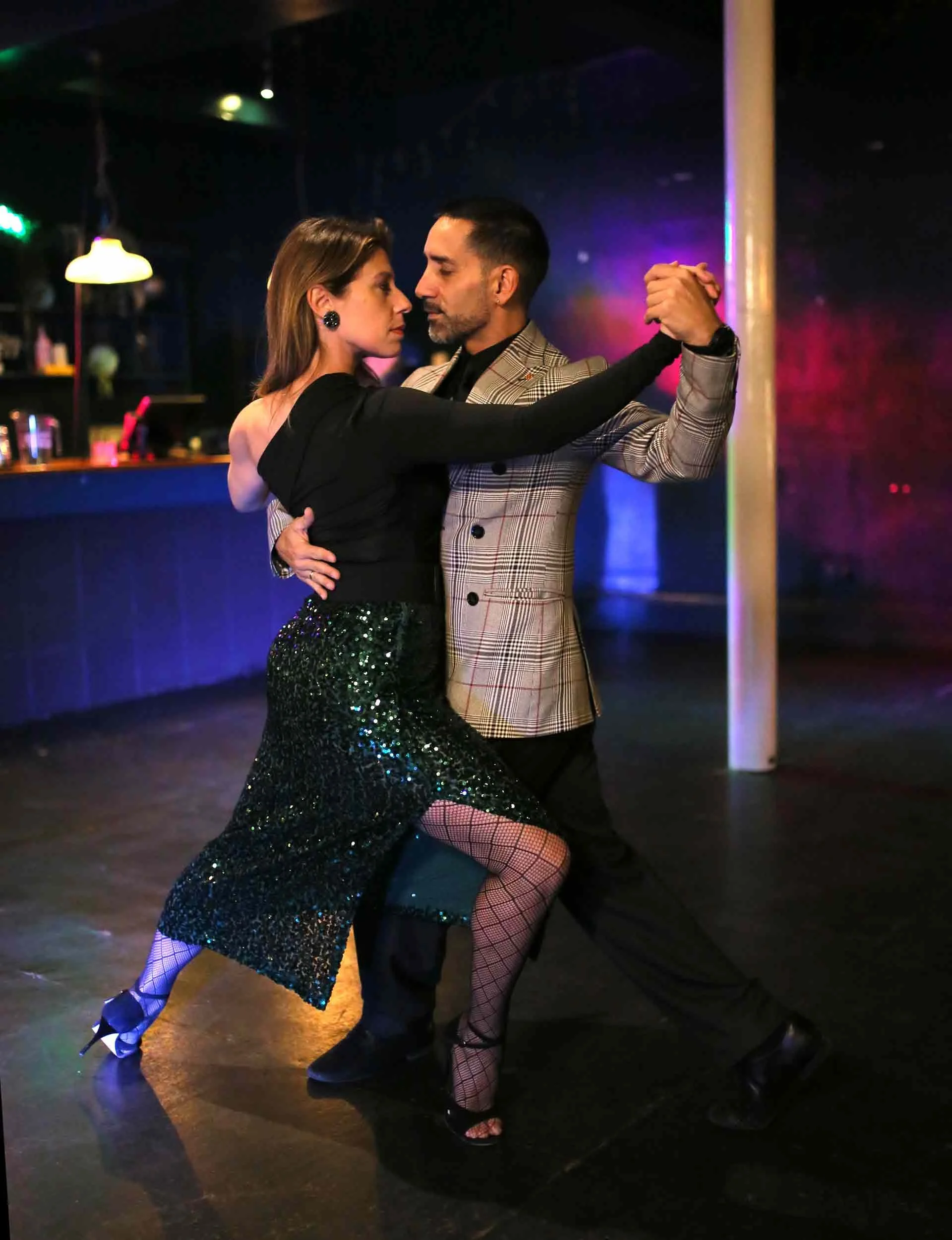 Maestros Juan Martin Cararra and Stefania Colina performing at Tango 178 London Tango Classes  