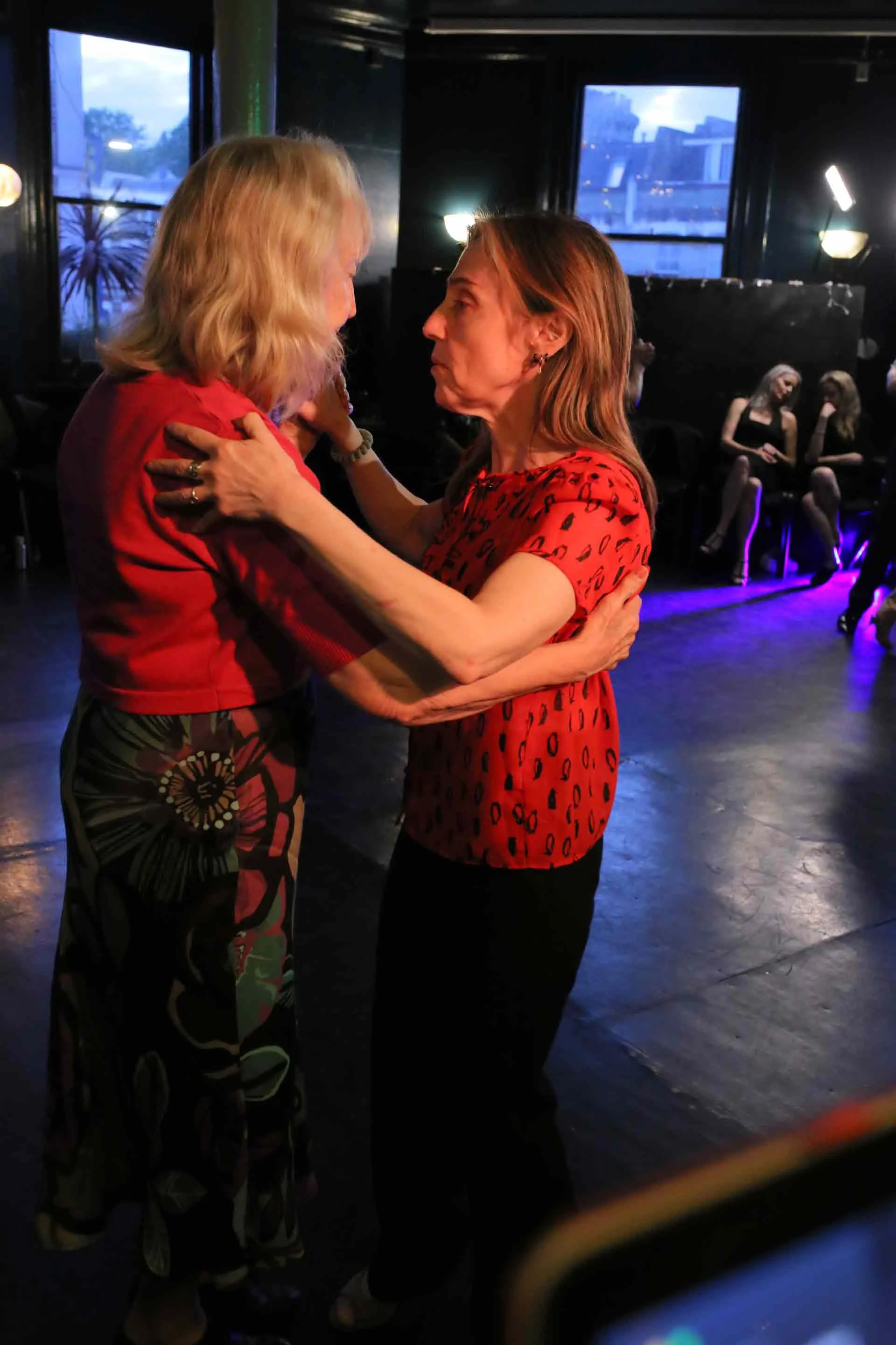 Marion and Luisa in Tango178 London tango Classes New Cross House dancing every Sunday Bring a friend new to 178 Free 