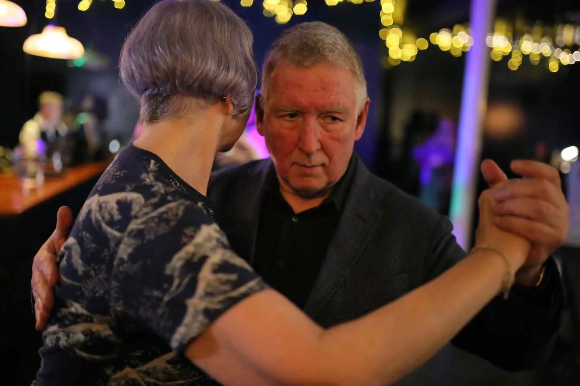Kate and Chris dancing in Tango 178 @ The New Cross House South London running every Sunday Classes and Social dance 
