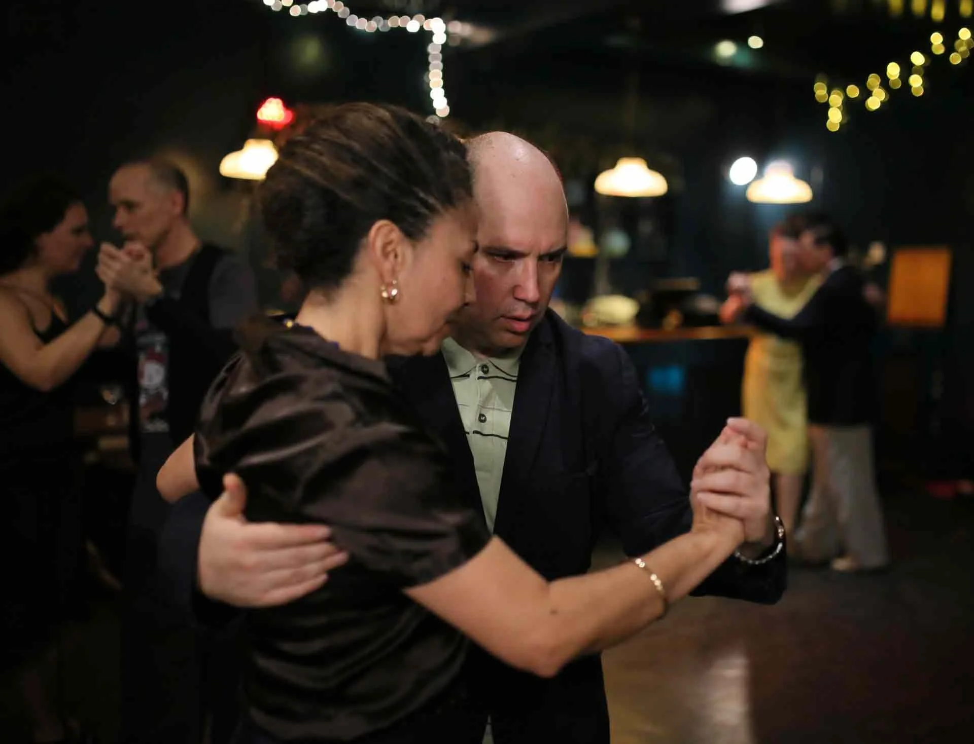 Jamila and Freddie dancing @ Tango 178 London Tango Classes @ The New Cross House, a dance night running every Sunday in South London