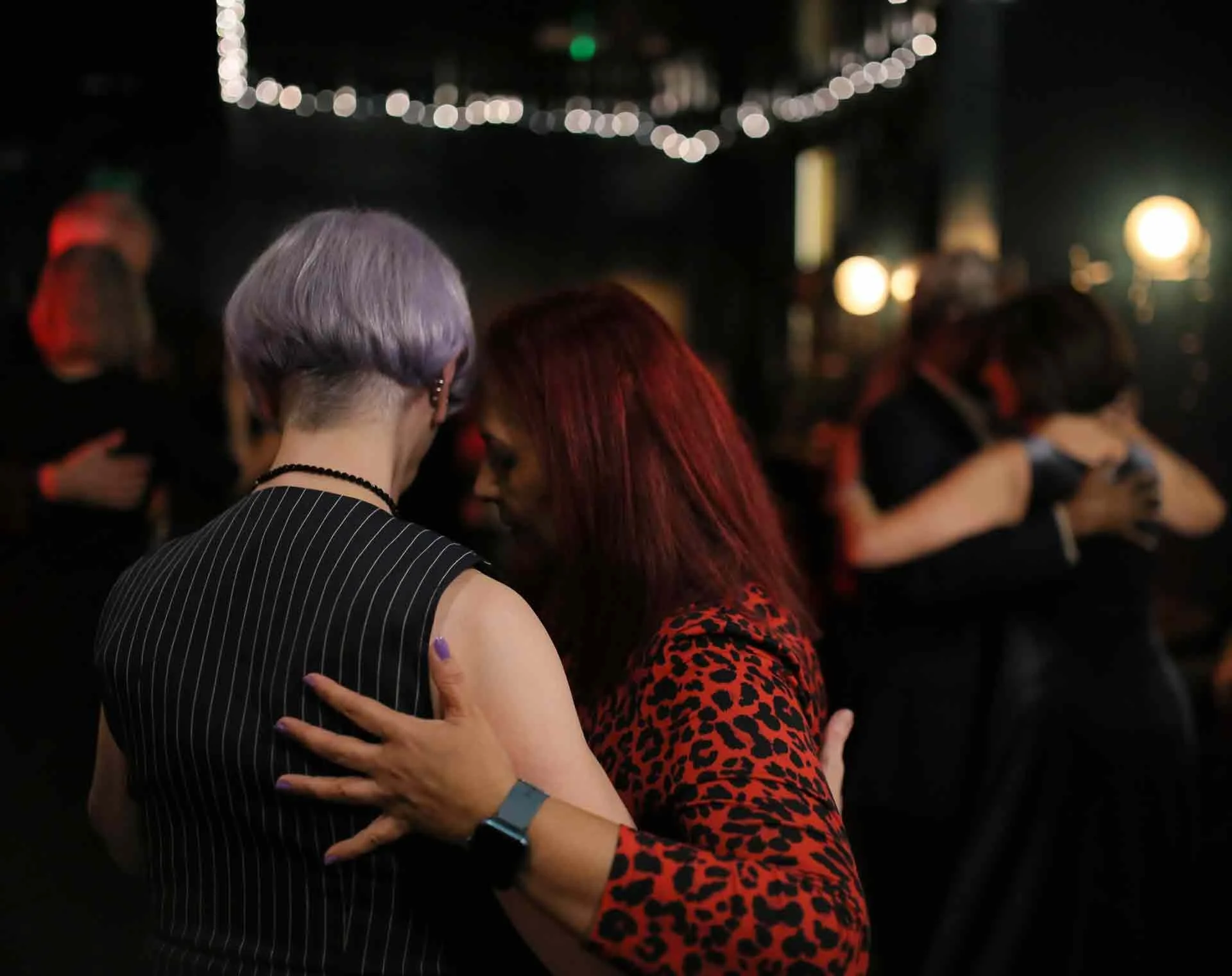 Kate and Zebina in Tango 178 London tango classes The New Cross House on a Sunday night