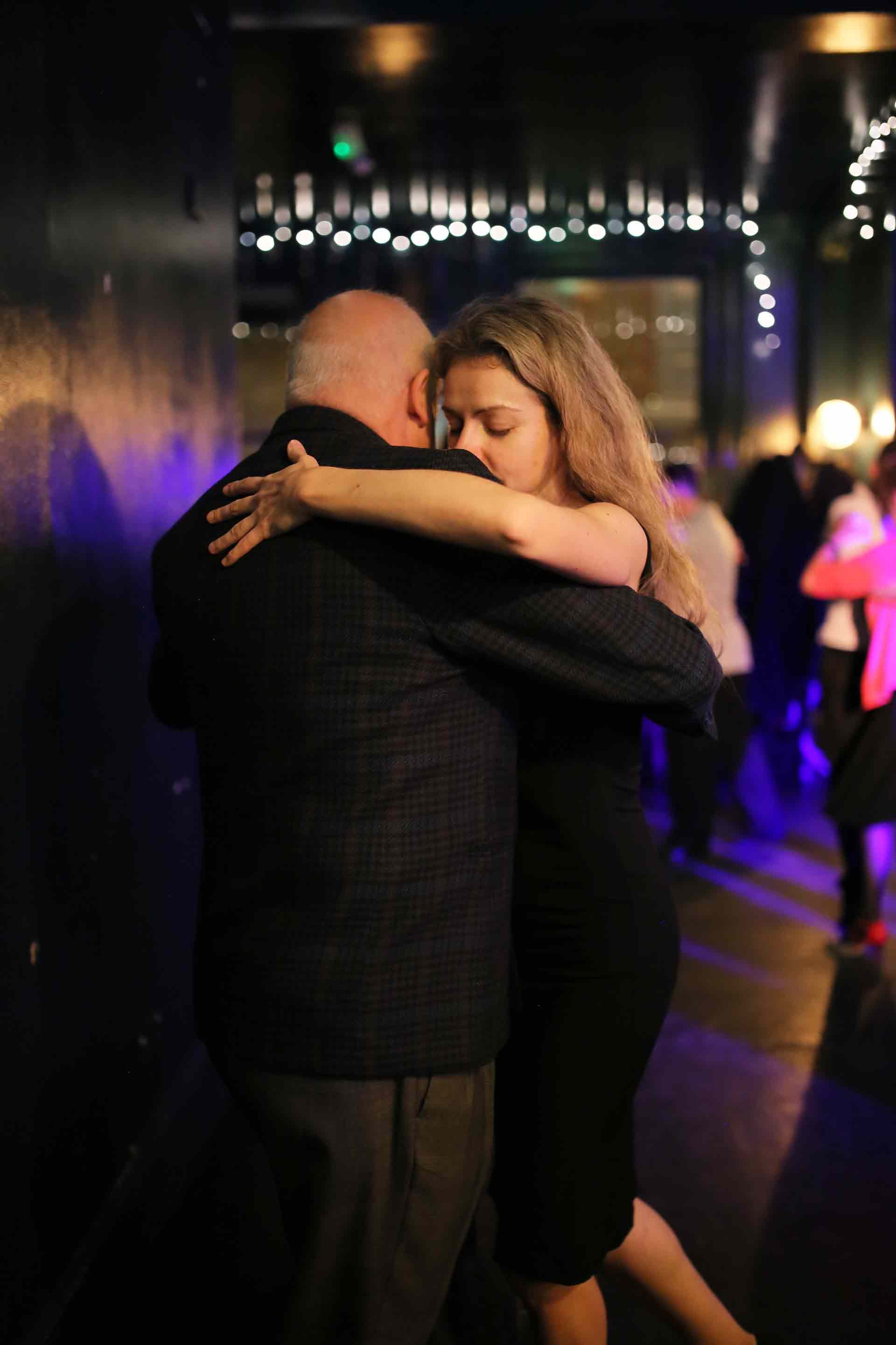 Clive and Flavia Dancing in Tango 178 London Tango Classes in The New Cross House Pub