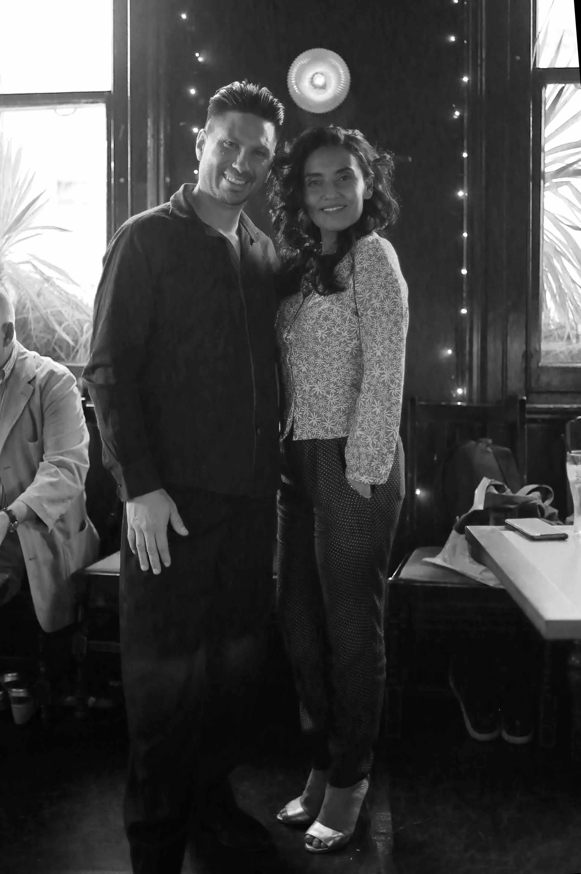 Natalia Hills and Rojer Zalazar  in Tango 178 Sunday classes in the New Cross House London 