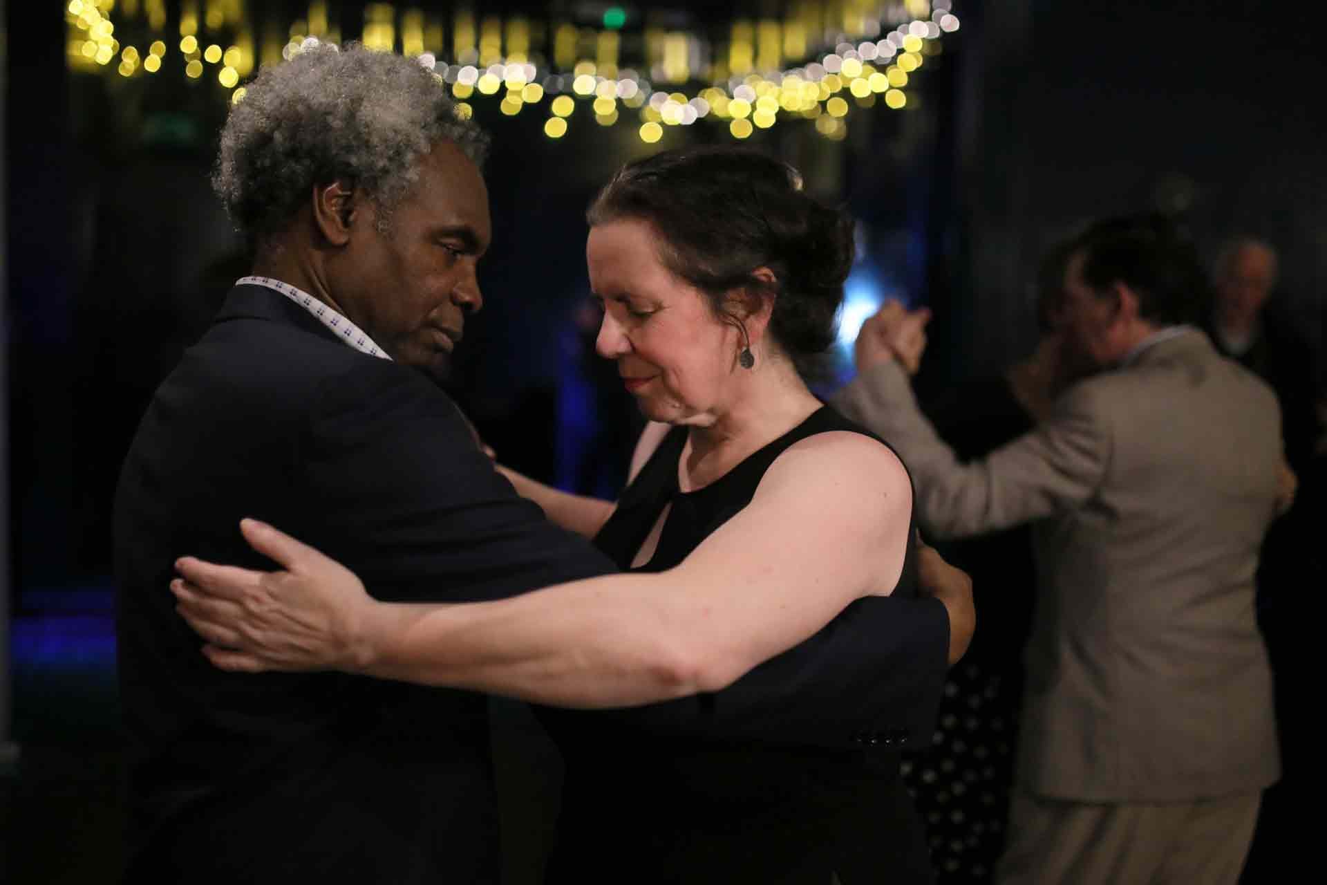 Onel and Sharon dancing at Claire's Birthday Tango 178 running every Sunday @ The New Cross House 