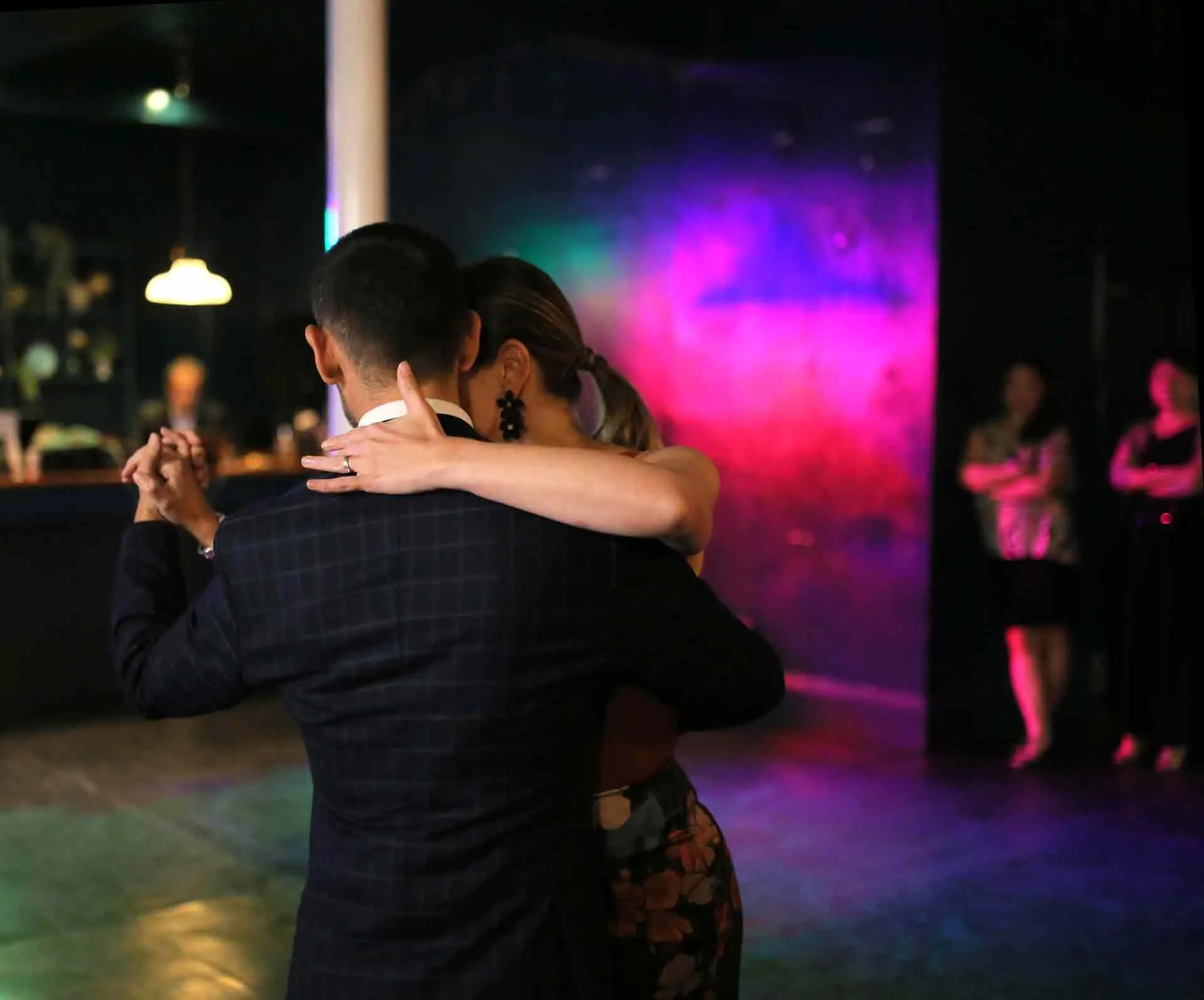 Juan Martin Cararra and Stefania Colina performing at Tango 178 London Tango Classes  