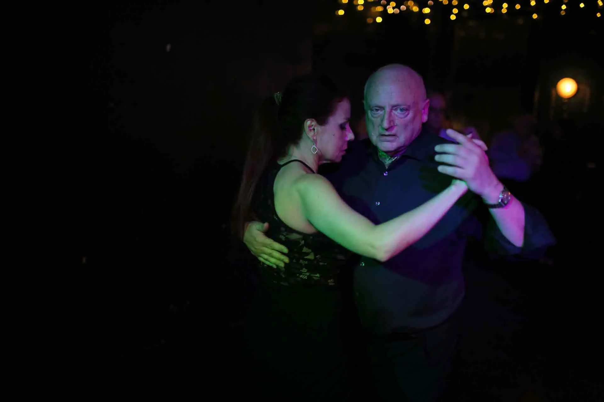 Rea and Clive dancing in Tango 178 @ The New Cross House South London running every Sunday Classes and Social dance 