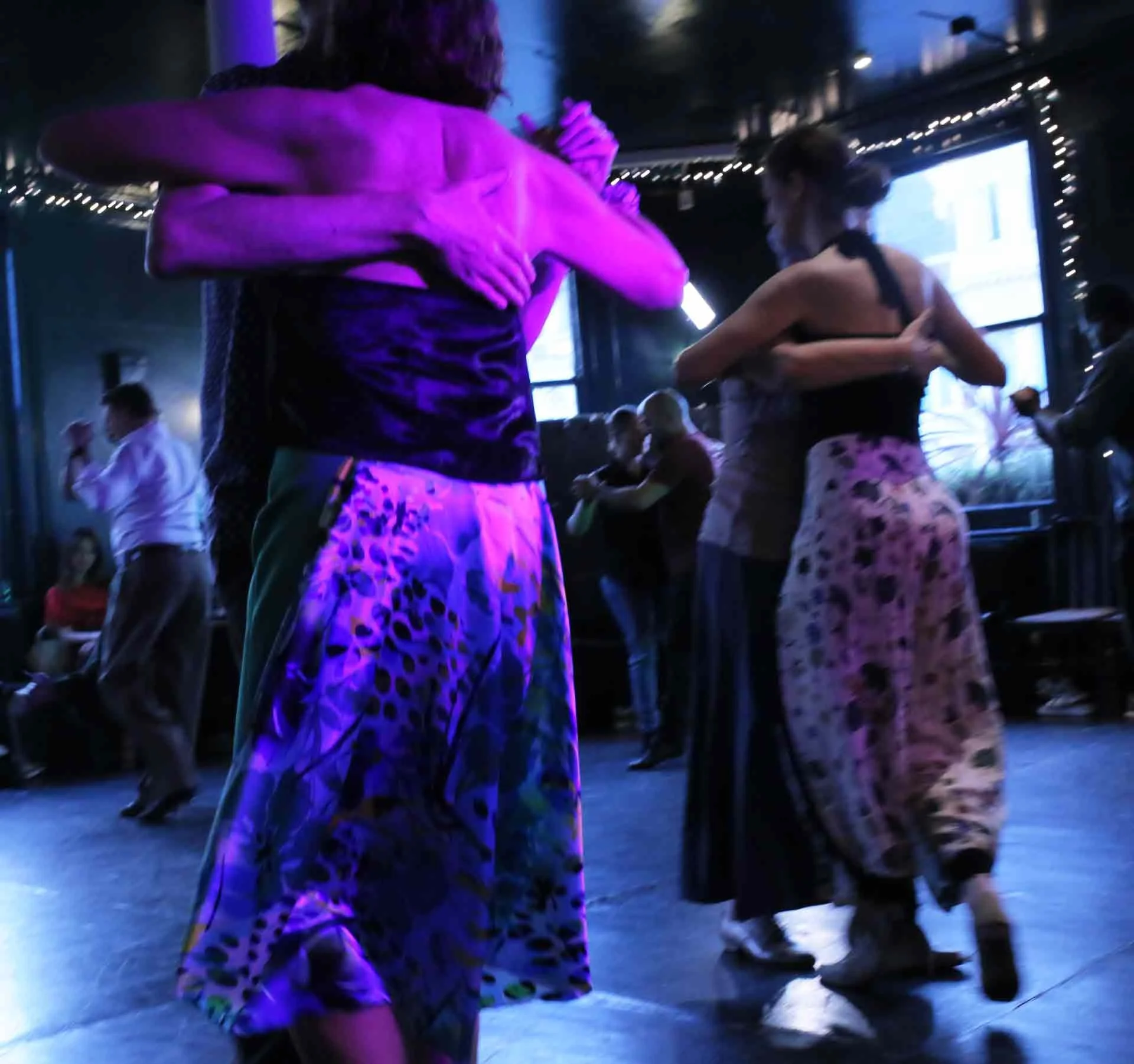 Laura and Fiona In Tango 178 dancing in a lovely club running every Sunday in South London where you can bring a new friend Free every week!