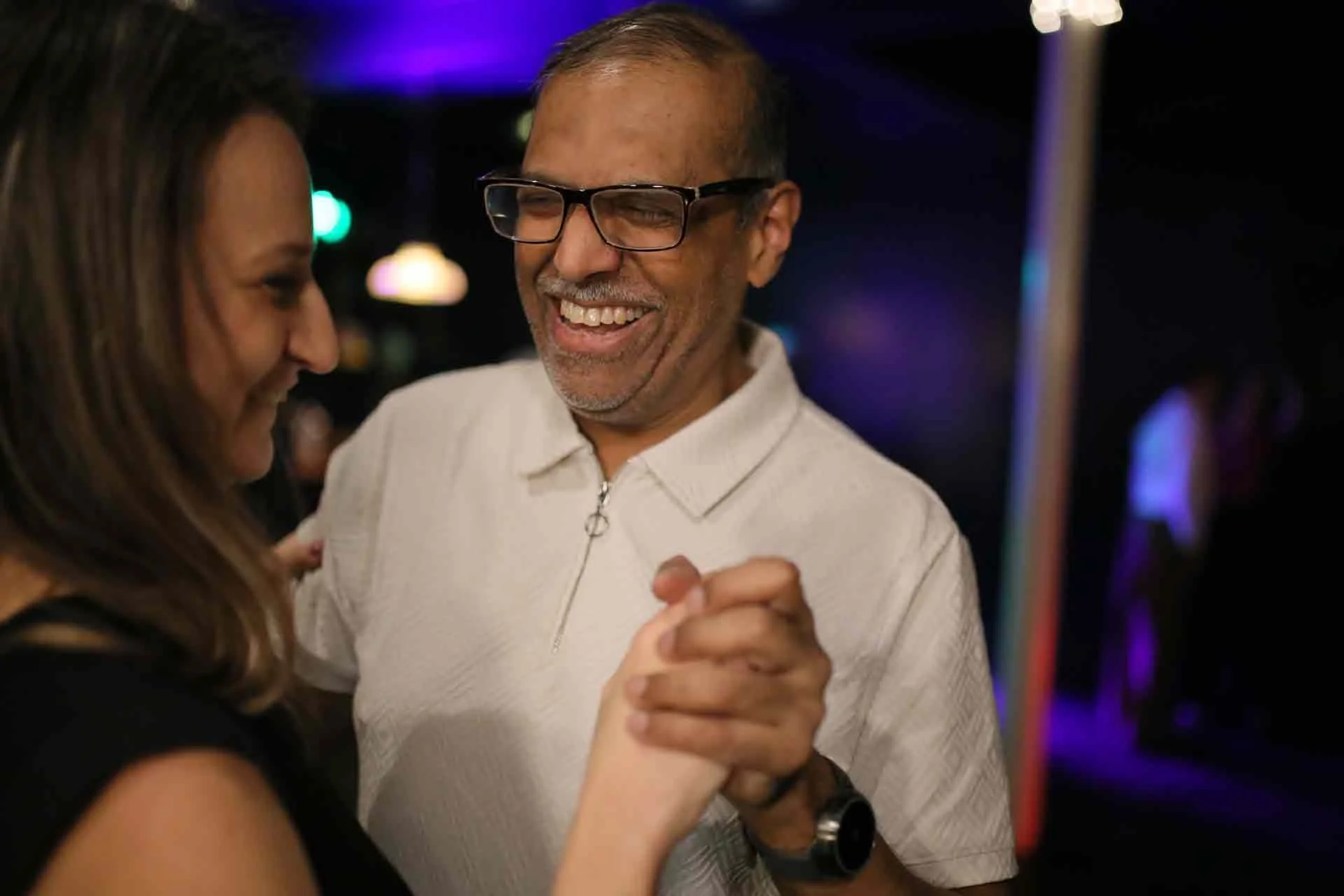 Natalia and Rahil dancing at our first milonga of 2026 @ The New Cross House London Tango Classes Tango 178 running every Sunday in South East London. Bring a friend New to 178 FREE