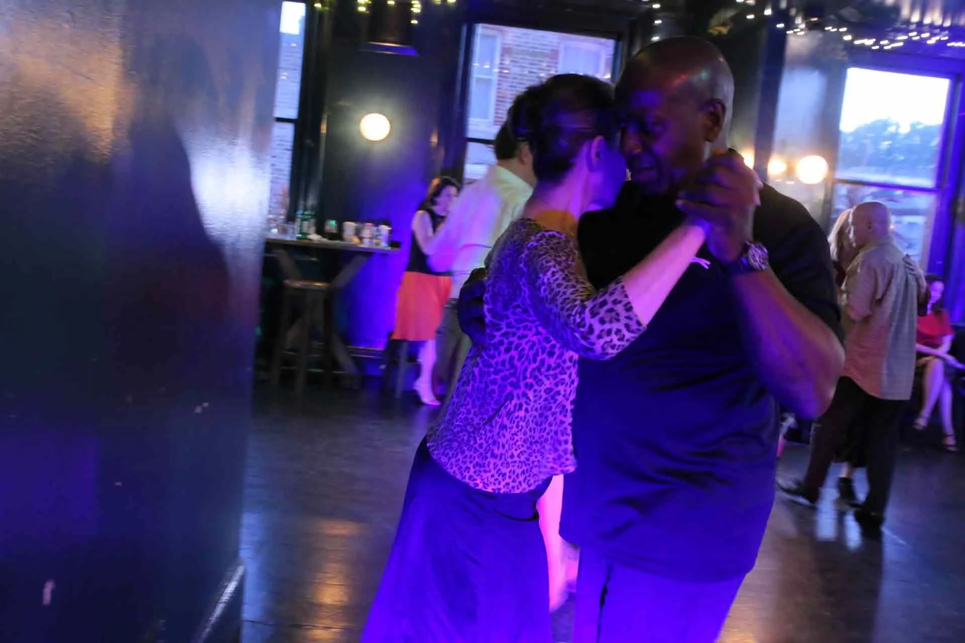 Nicola and Ian In Tango 178 dancing in a lovely club running every Sunday in South London where you can bring a new friend Free every week!